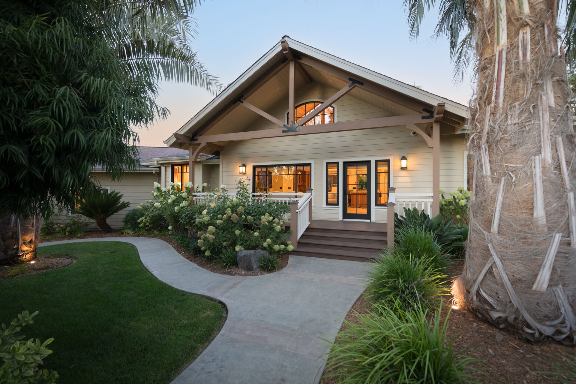 Craftsman Wine Country Retreat