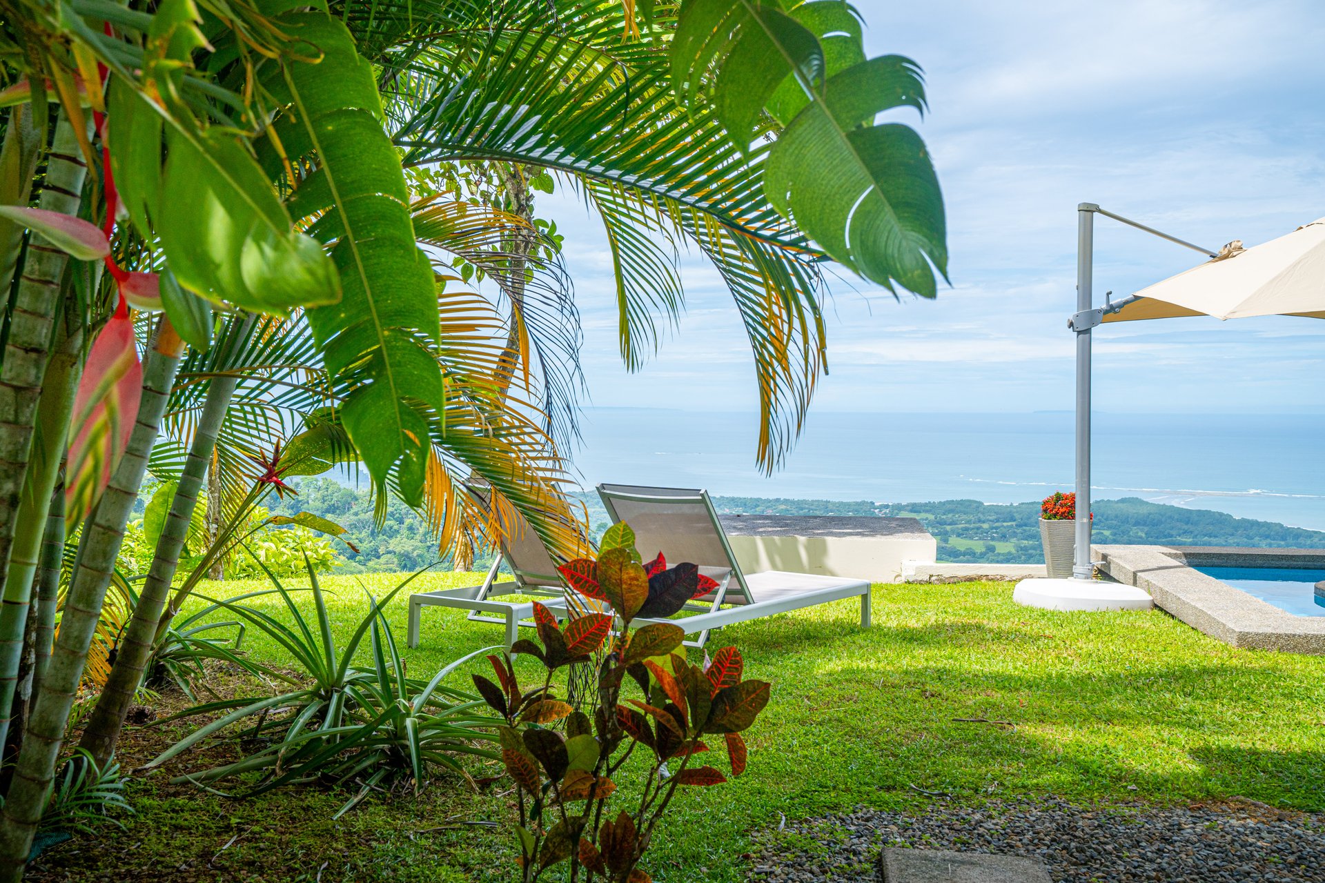 Villa Blü – An Elevated Oasis in Uvita, Jaw Dropping Views of the Whales Tail and Osa!