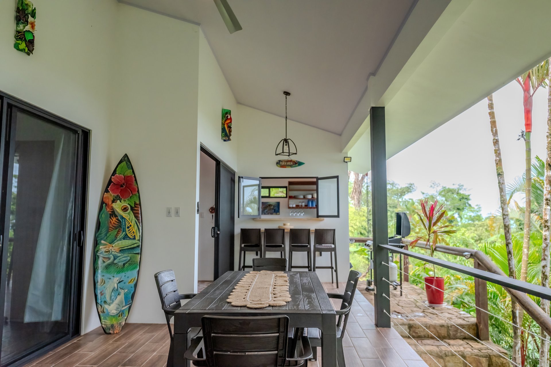 Two Ocean View Homes in Exclusive Marina Vista, Escaleras
