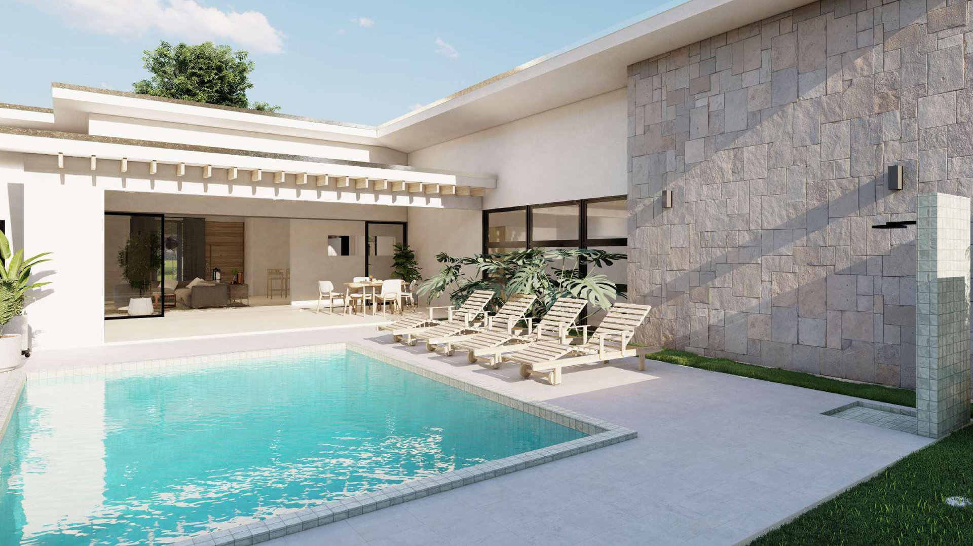 Sanara Phase II, Standard 3BR/3BA Reserva Conchal, Sanara