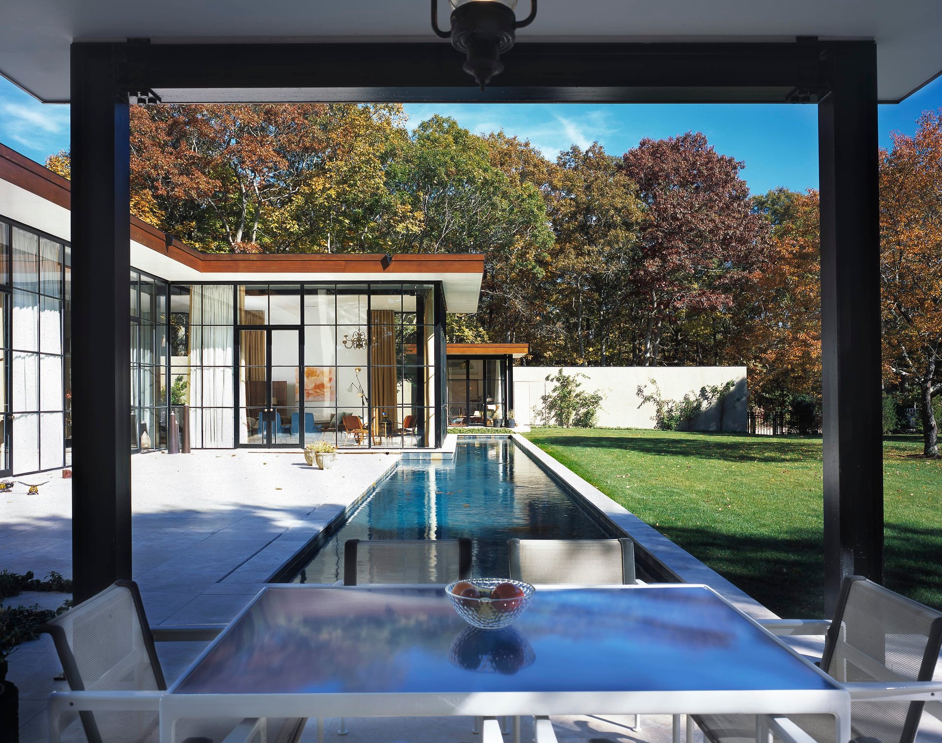 Timeless, Private Modern Masterpiece in East Hampton