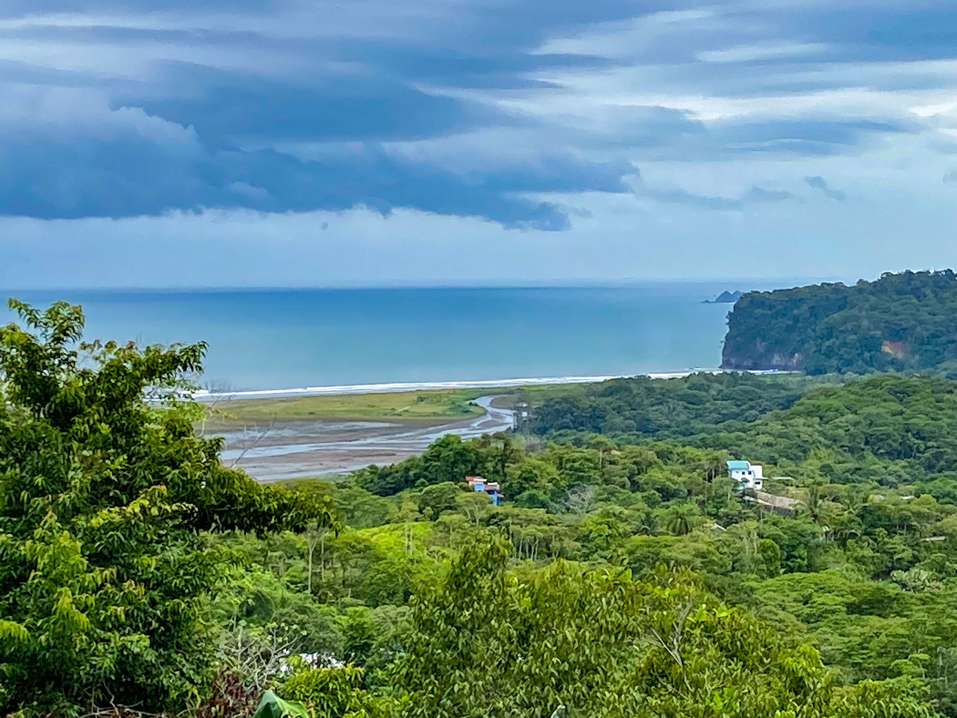 Ocean View Home for Sale in Ojochal with Pool & Jungle Views