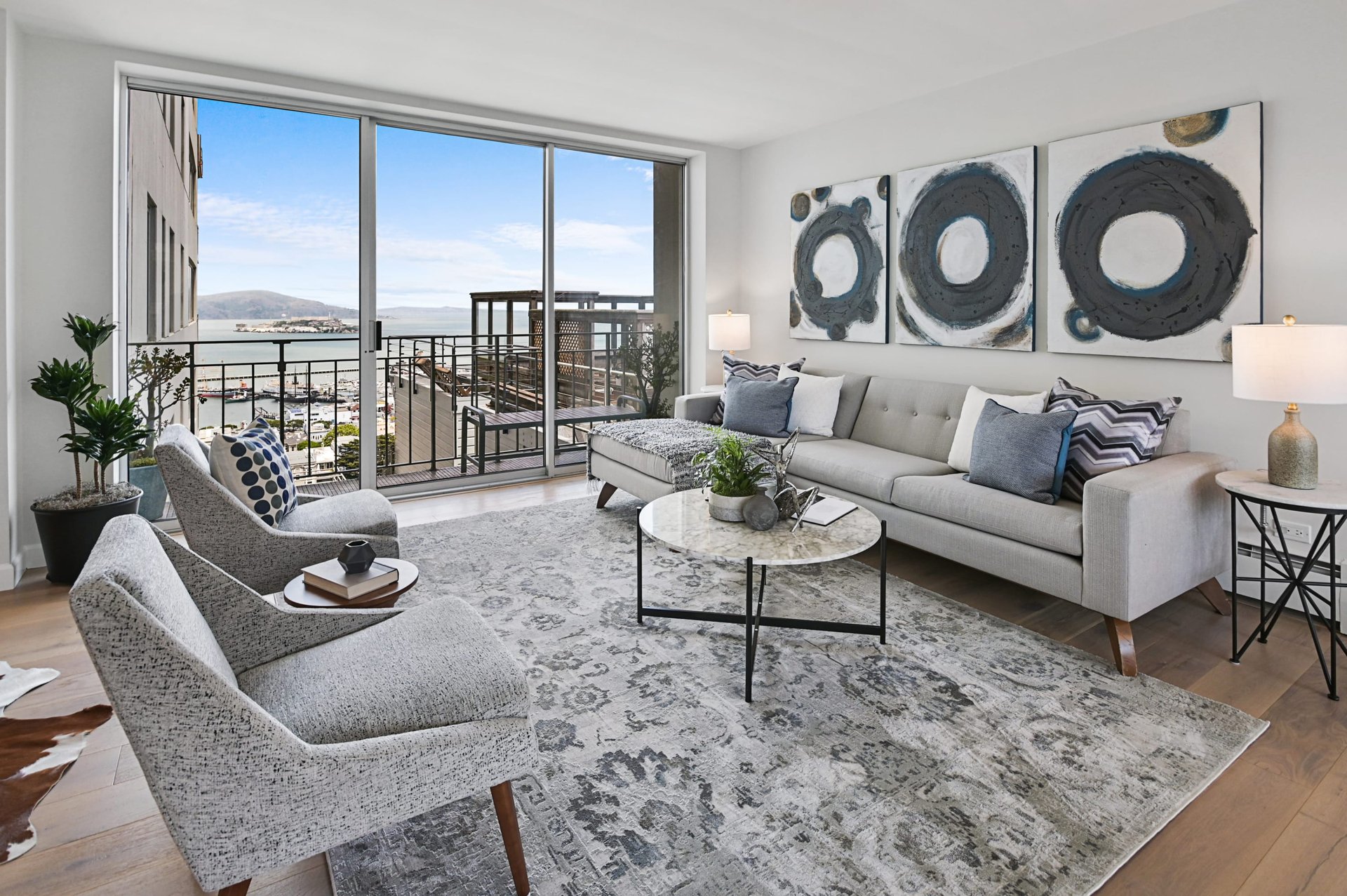 Bright and Airy Bay-View Cooperative