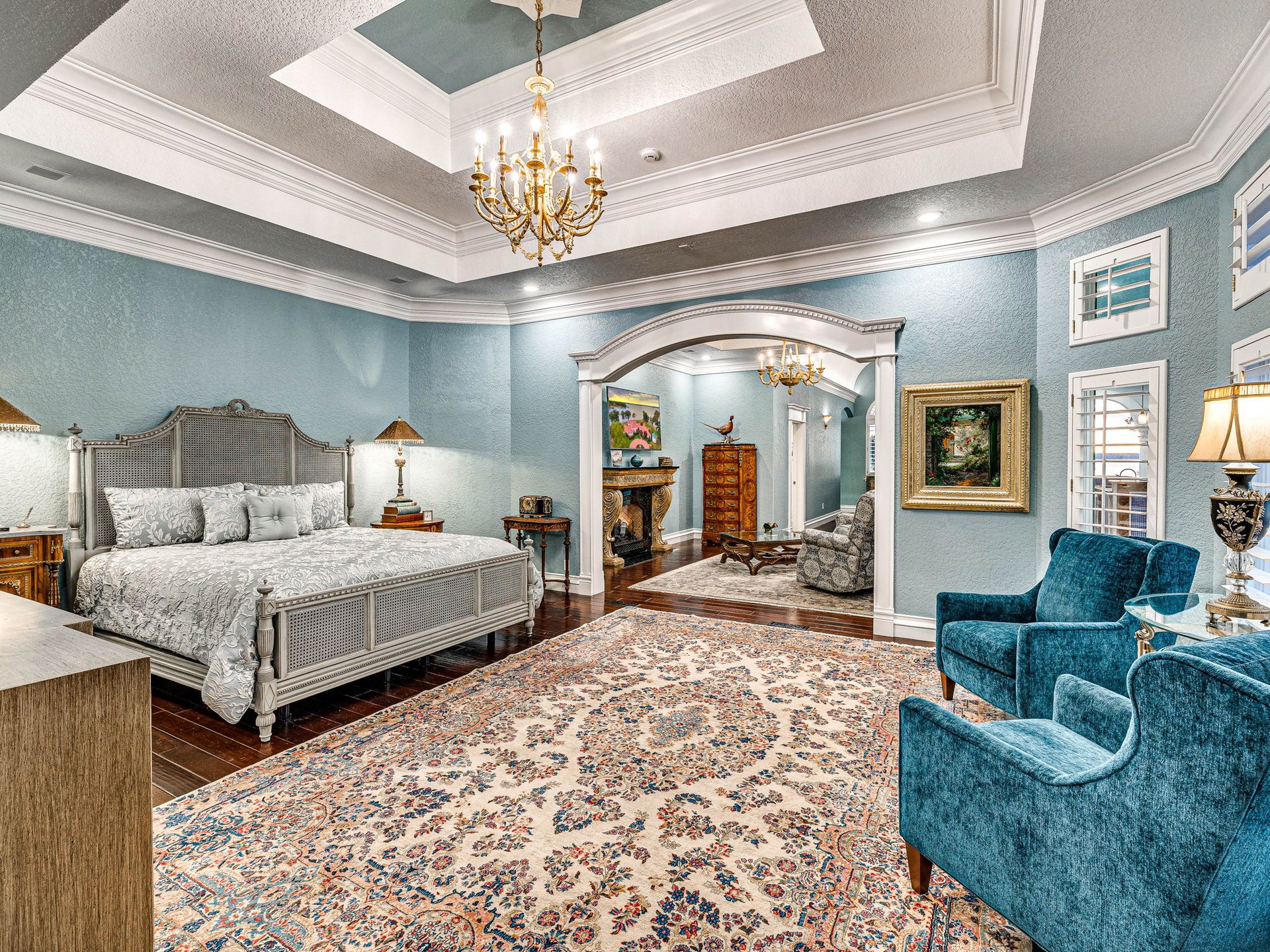 Mediterranean Estate Surrounded by the Beauty of Grand Lake 