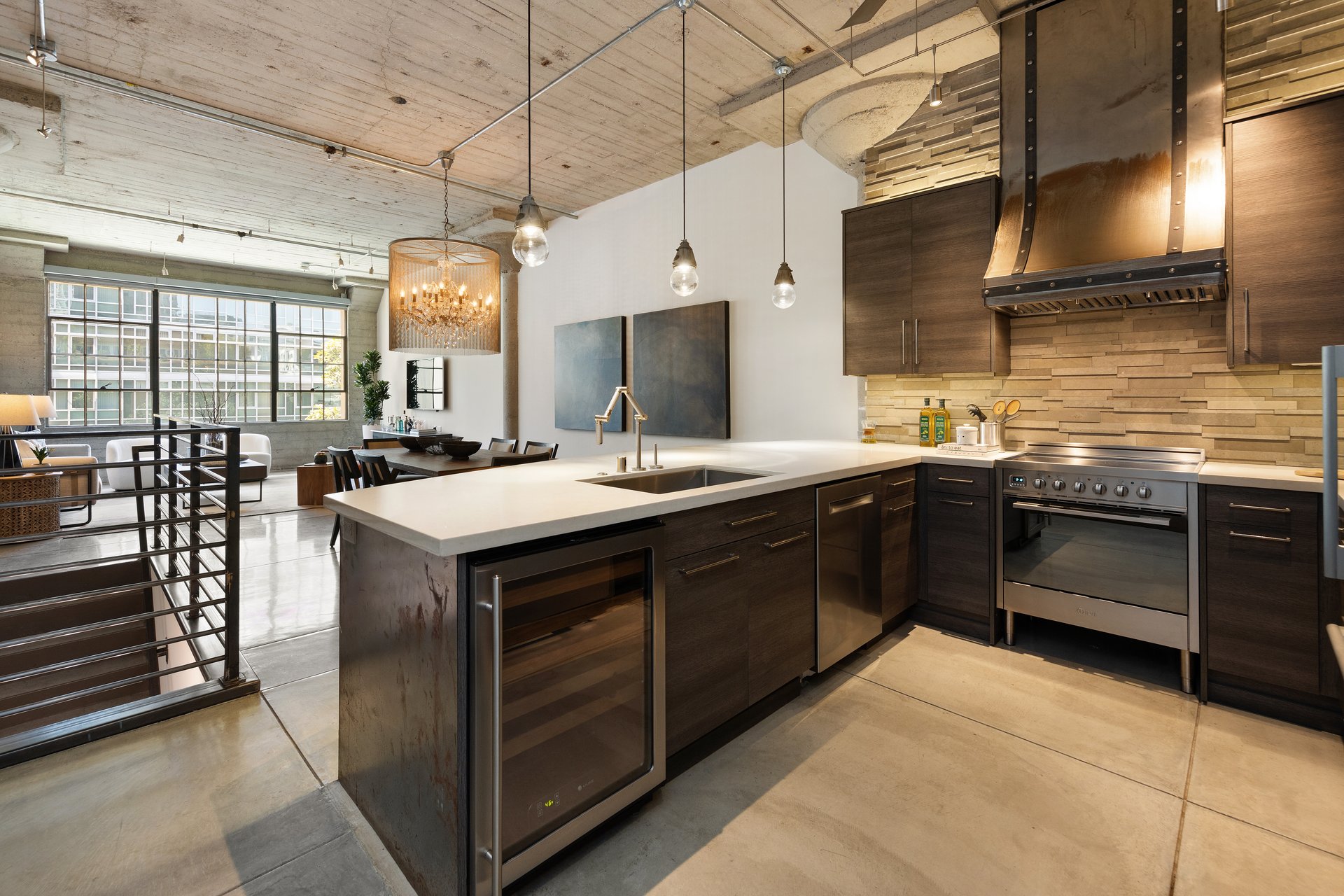 Two-Level Warehouse Conversion Loft