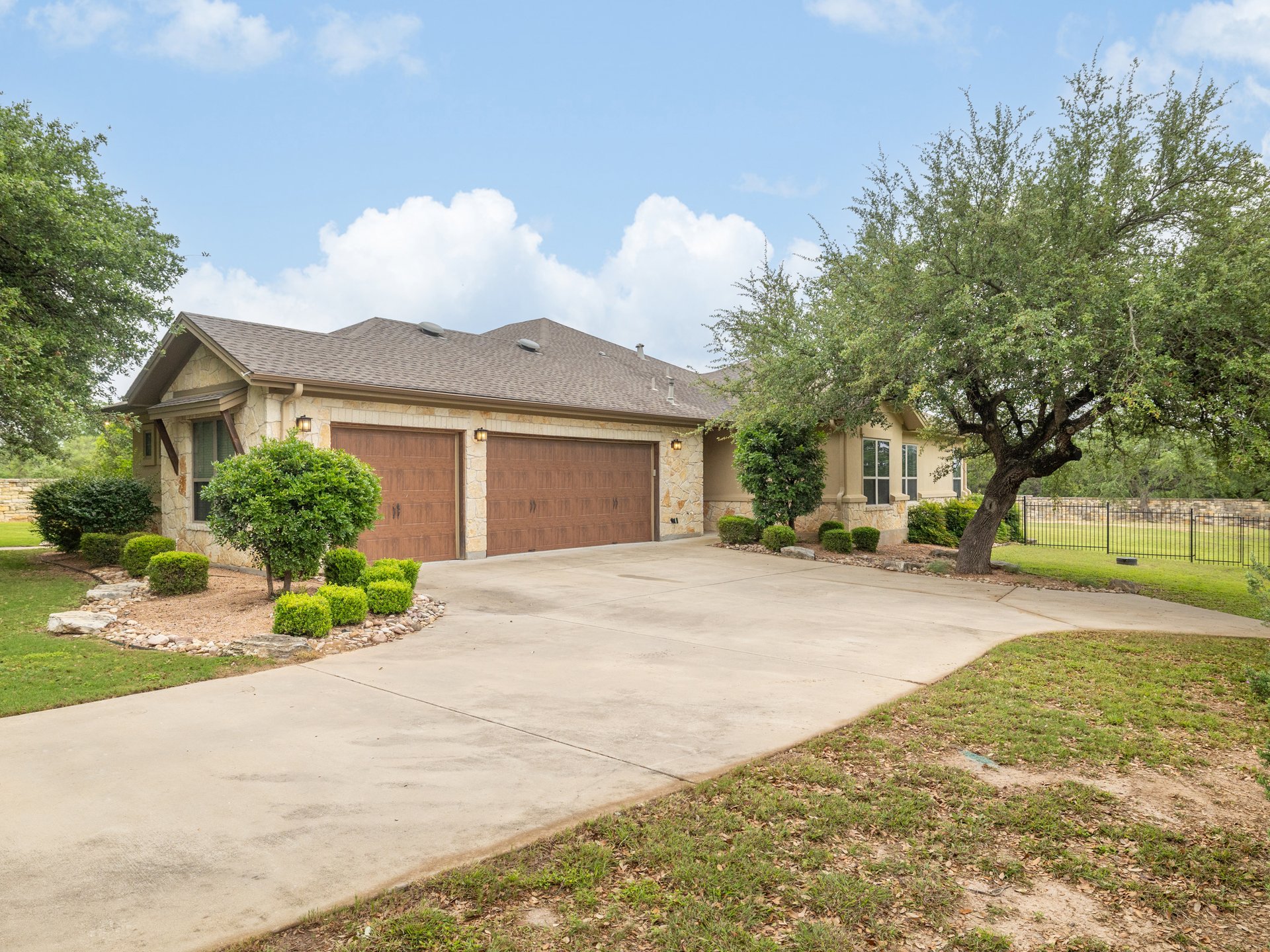 Private 1-Acre Retreat in Beltorre | Single-Story Gem w/ Dual Islands + Outdoor Fireplace