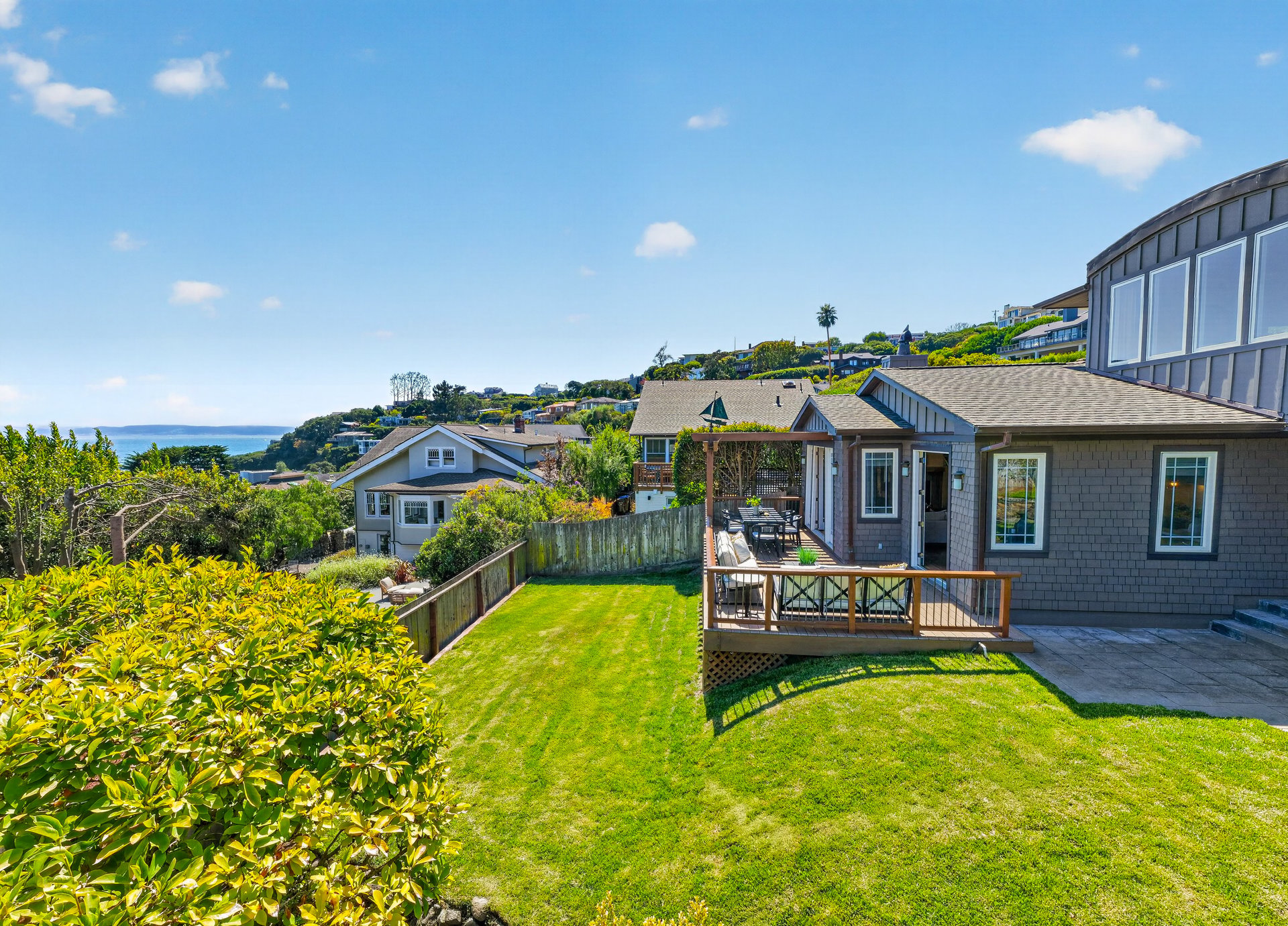 Picturesque Views of the Bay and Angel Island