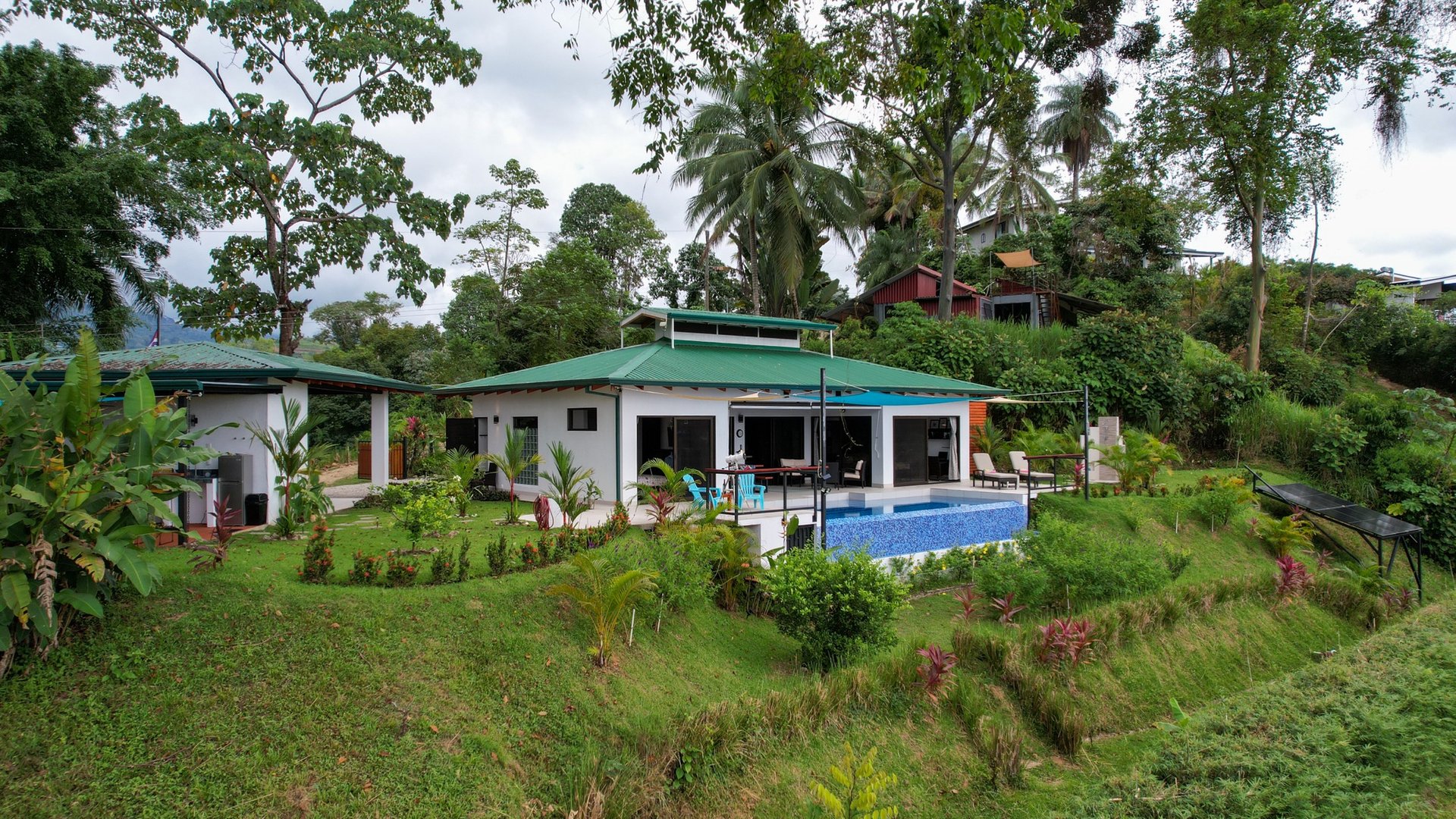 House for Sale in Chontales, Costa Rica—Ocean Views, Solar Power, and Modern Comforts