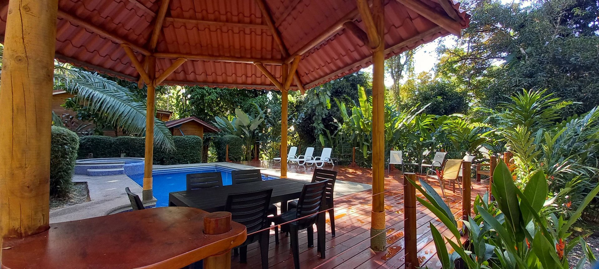 8 Cabinas with Swimming Pool on Lush Jungle Property | Uvita