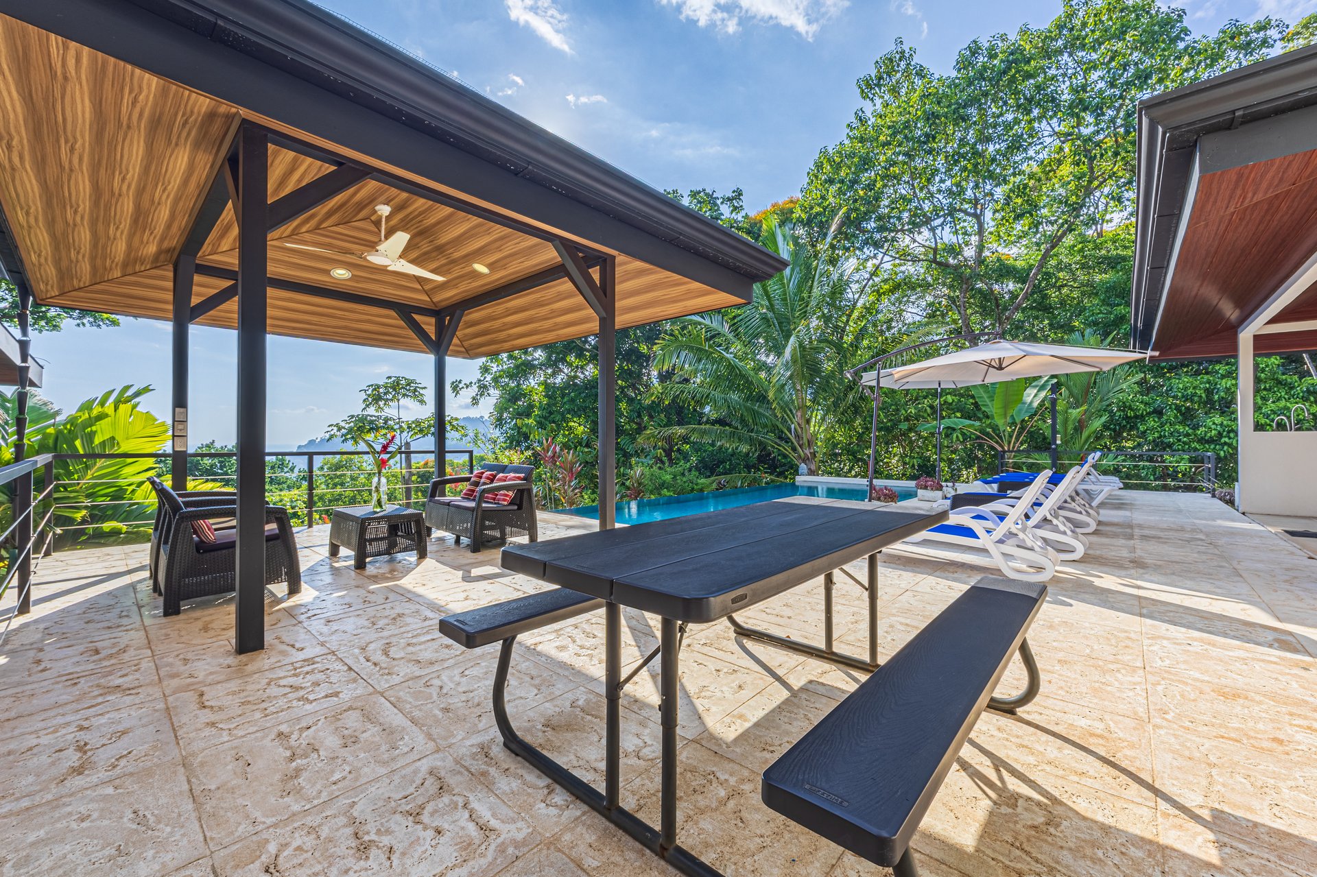 Casa OdiSea – Private Ocean View Estate with Waterfall Access in Portasol, Costa Rica