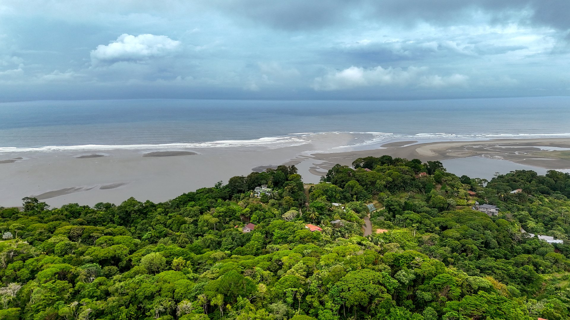 Ocean View Home for Sale in Ojochal with Pool & Jungle Views