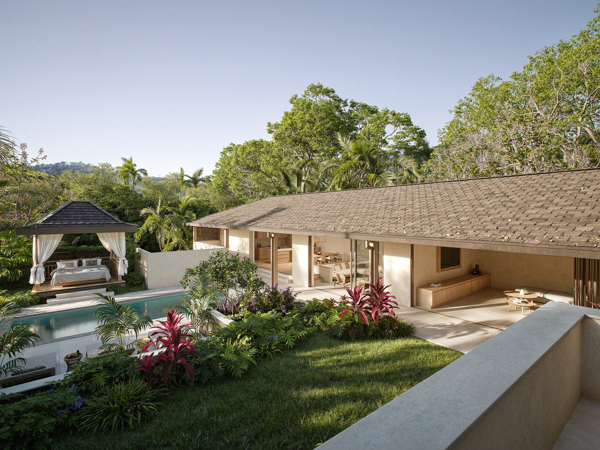 Casa Halaman | Exclusive Courtyard Villa Just 100 Meters from Tamarindo’s Ocean!