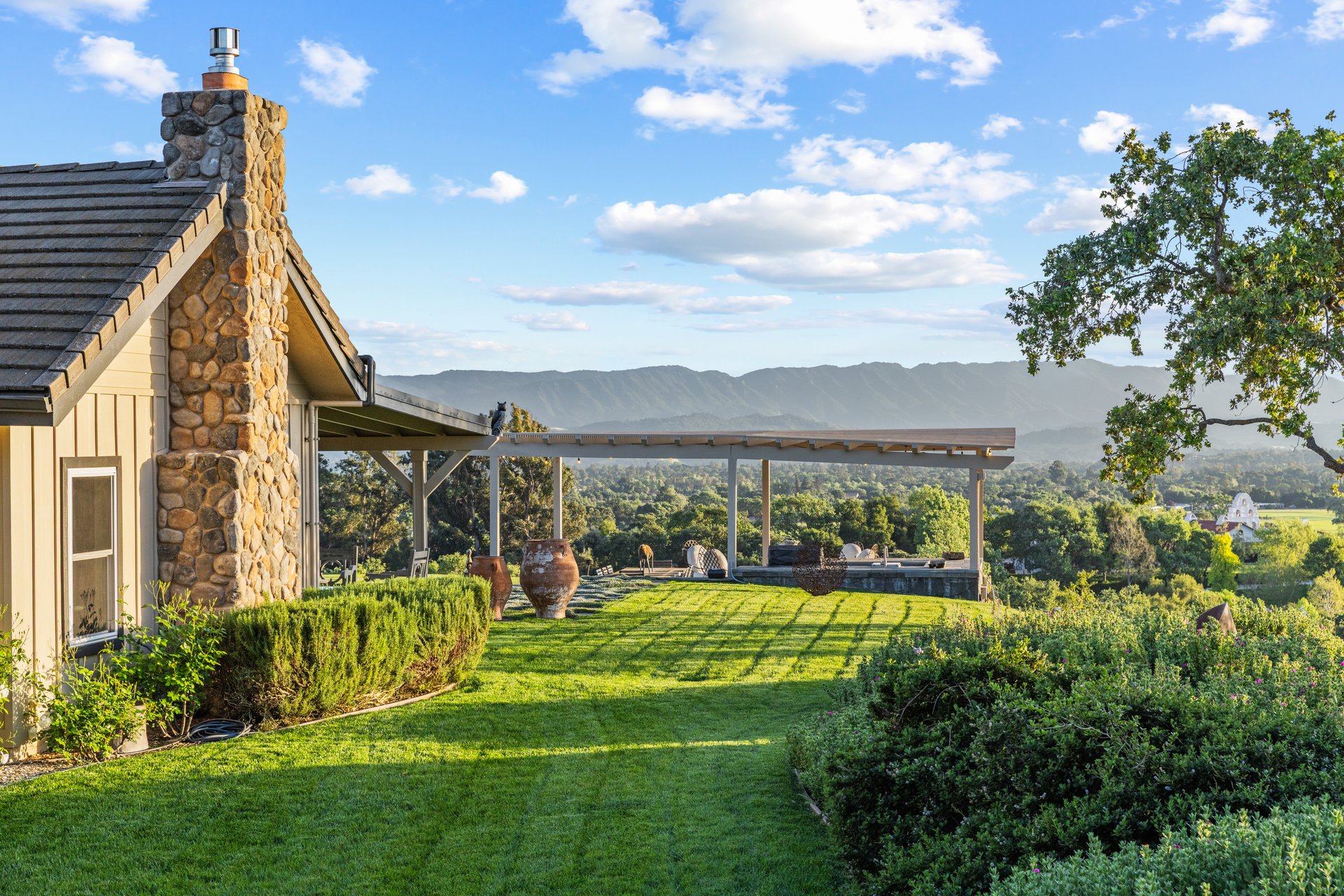 Modern Farmhouse with Sweeping Valley Views