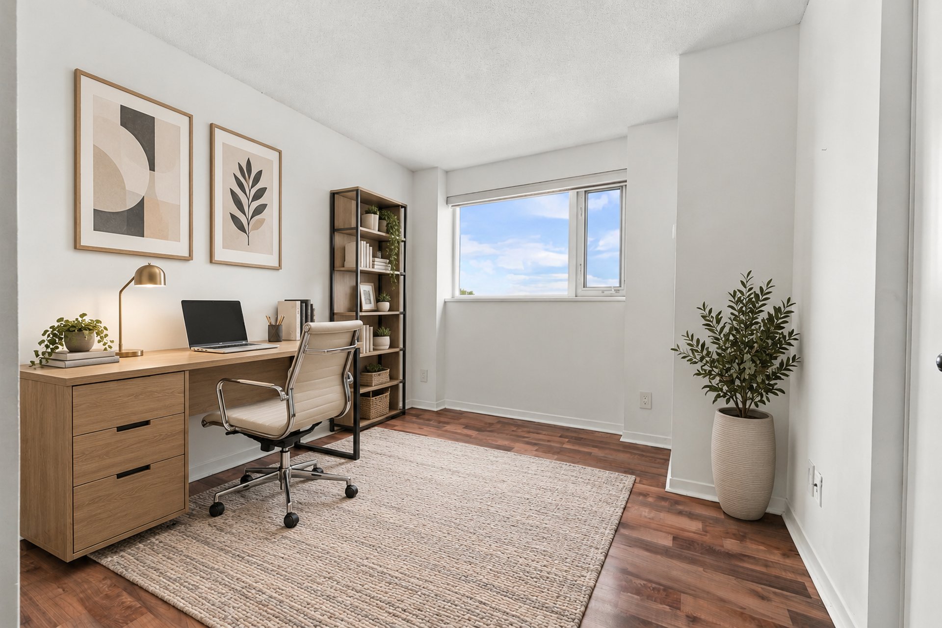 Immaculate 2 Bedroom Corner Unit