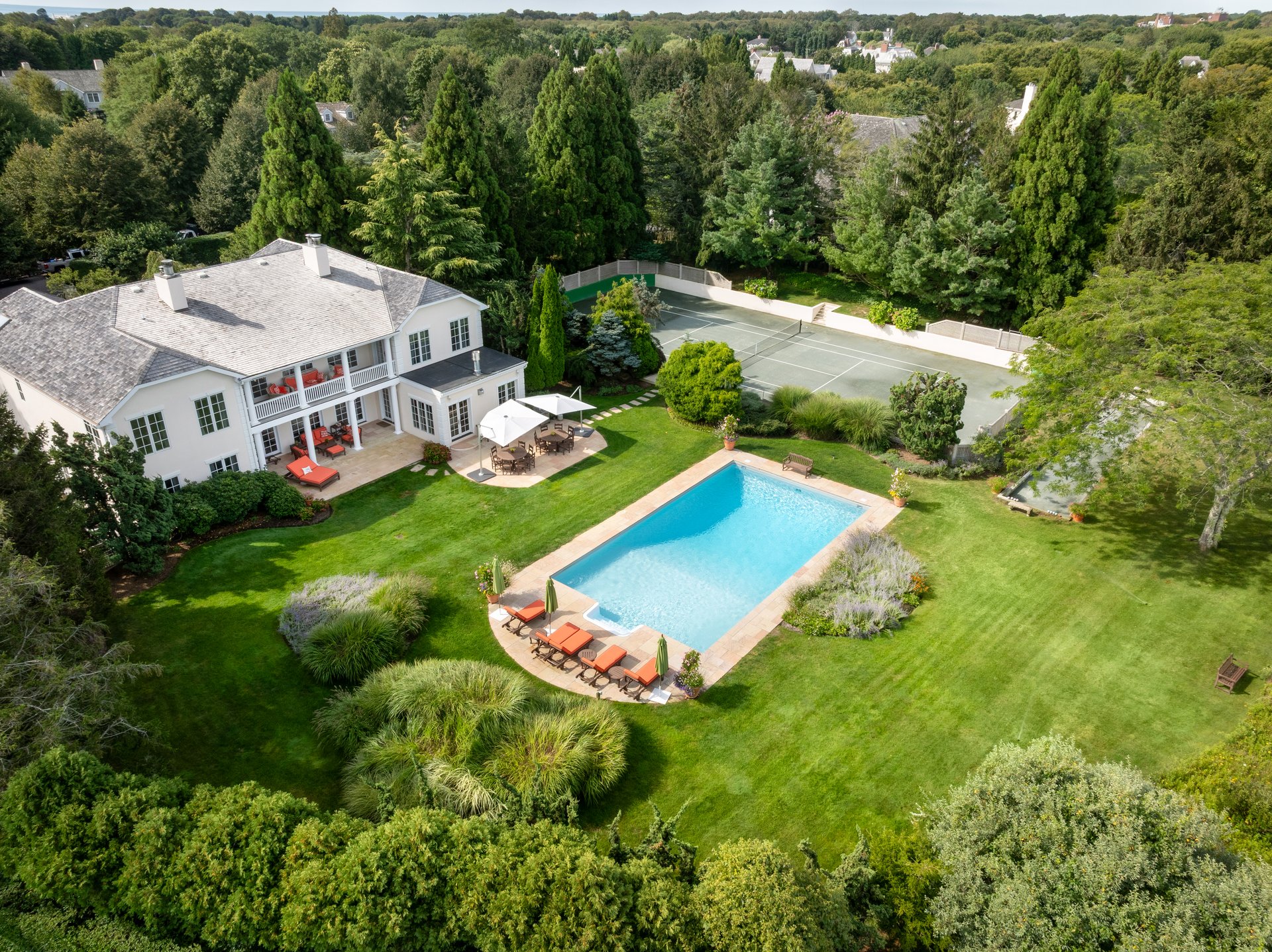 Southampton Village Summer Rental with Tennis / Pool