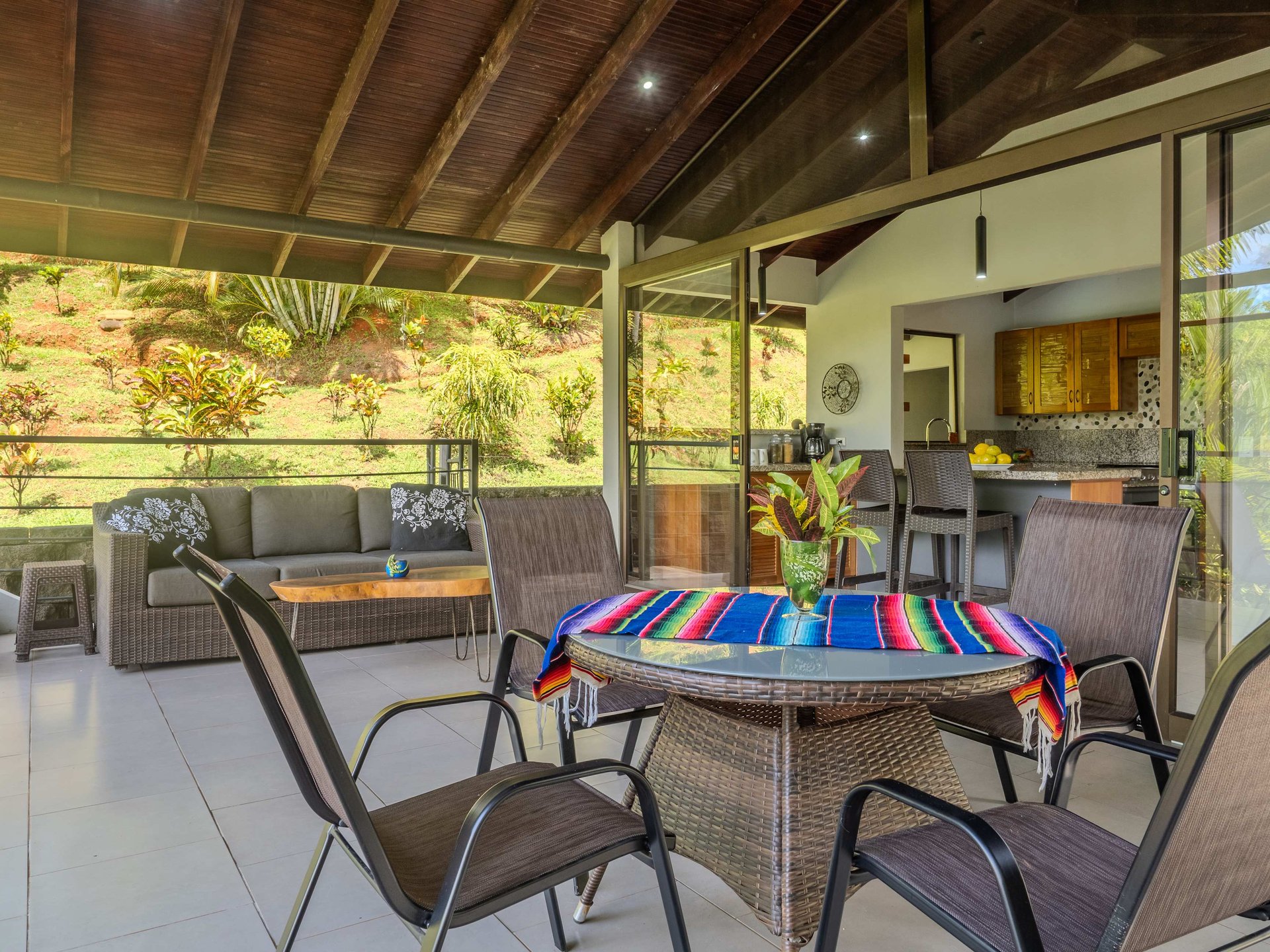 2-Bedroom Jungle Home with River, Waterfall & Pool on 3.8 Acres in Ojochal, Costa Rica