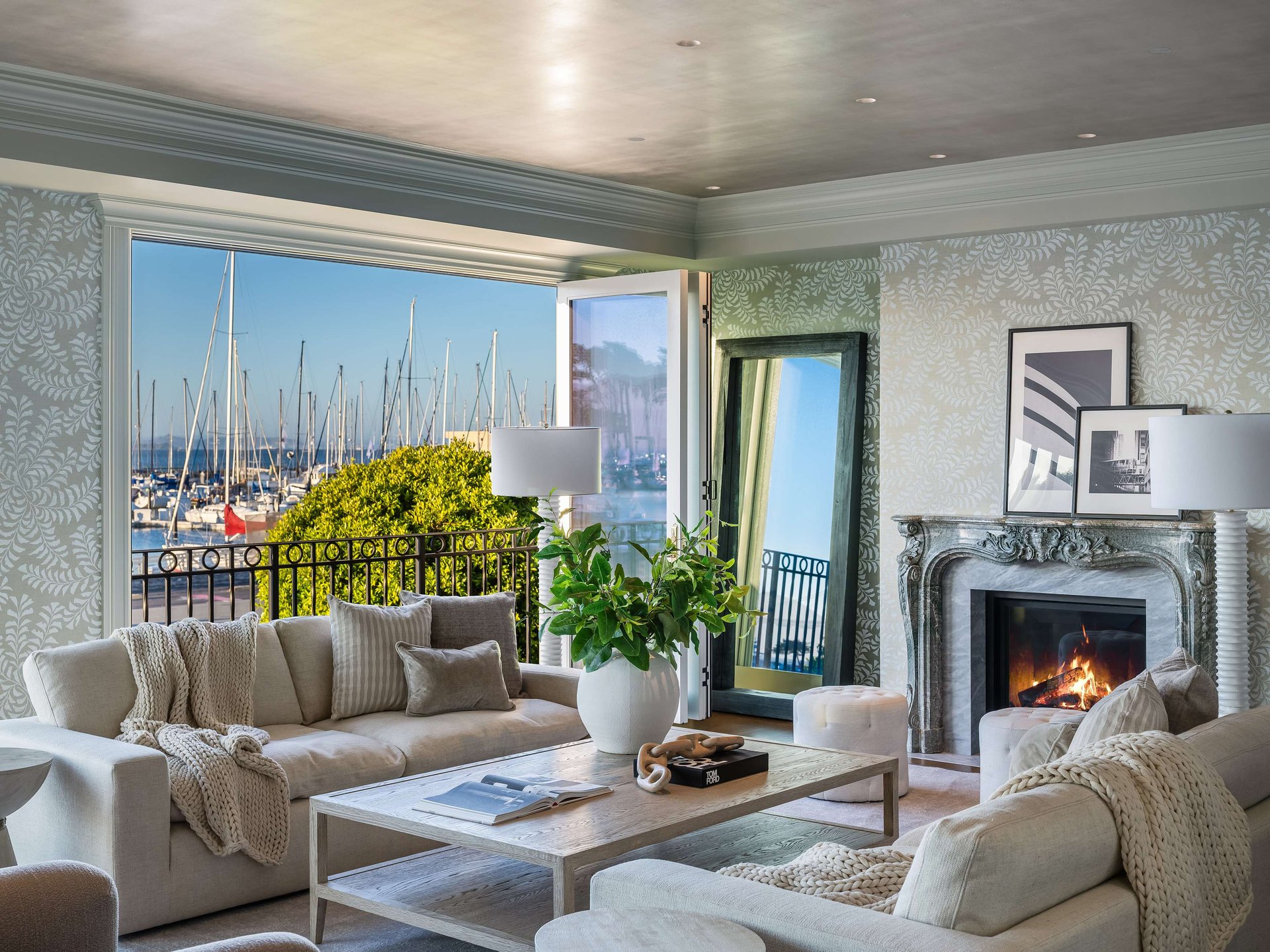 Stately Marina Blvd Home with Yacht Club Views