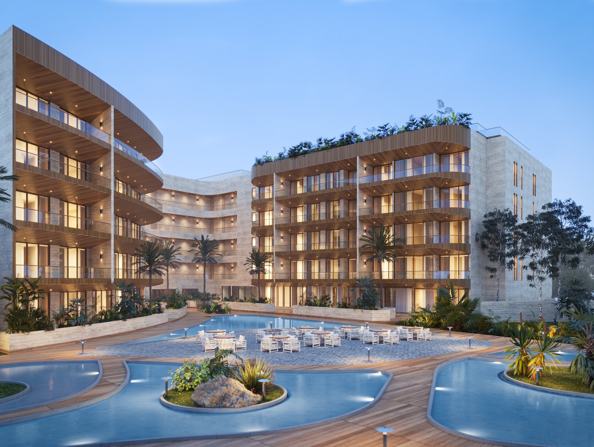 Exclusive Luxury Condos for sale in Cancun in Puerto Cancun