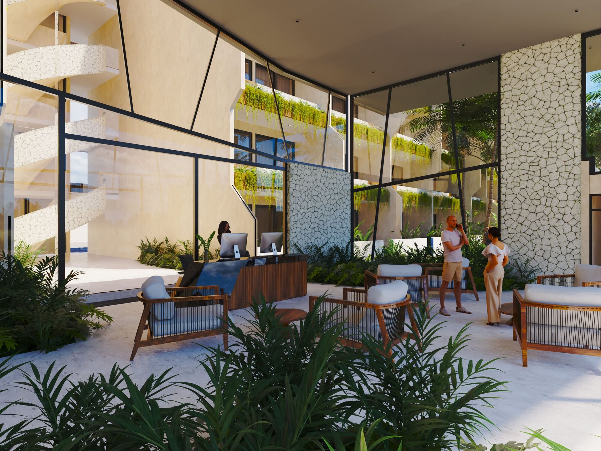 Incredible lock off Condo with private pool and terrace in the heart of Tulum for Sale