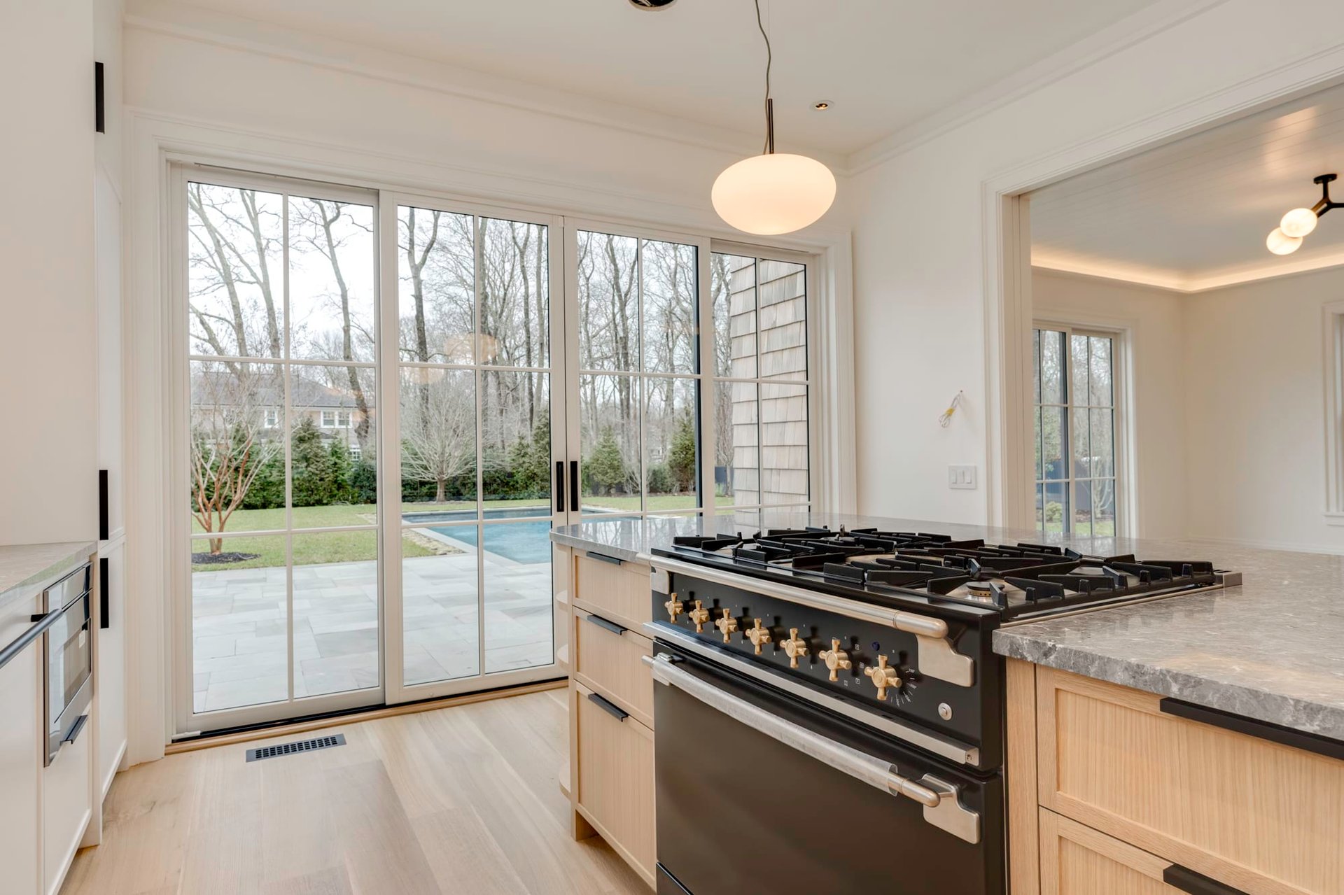 A Brand New, Finely Crafted Hamptons Classic, Secluded & Gorgeously Landscaped