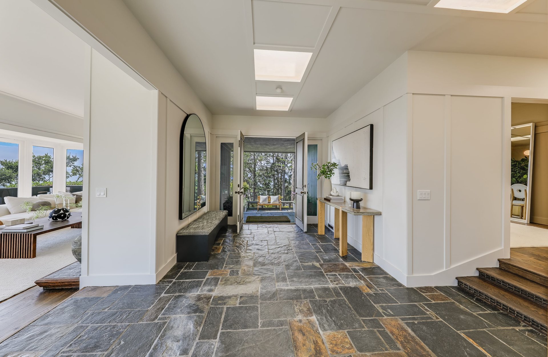 Stylish and Renovated with Sweeping Views Across the Bay