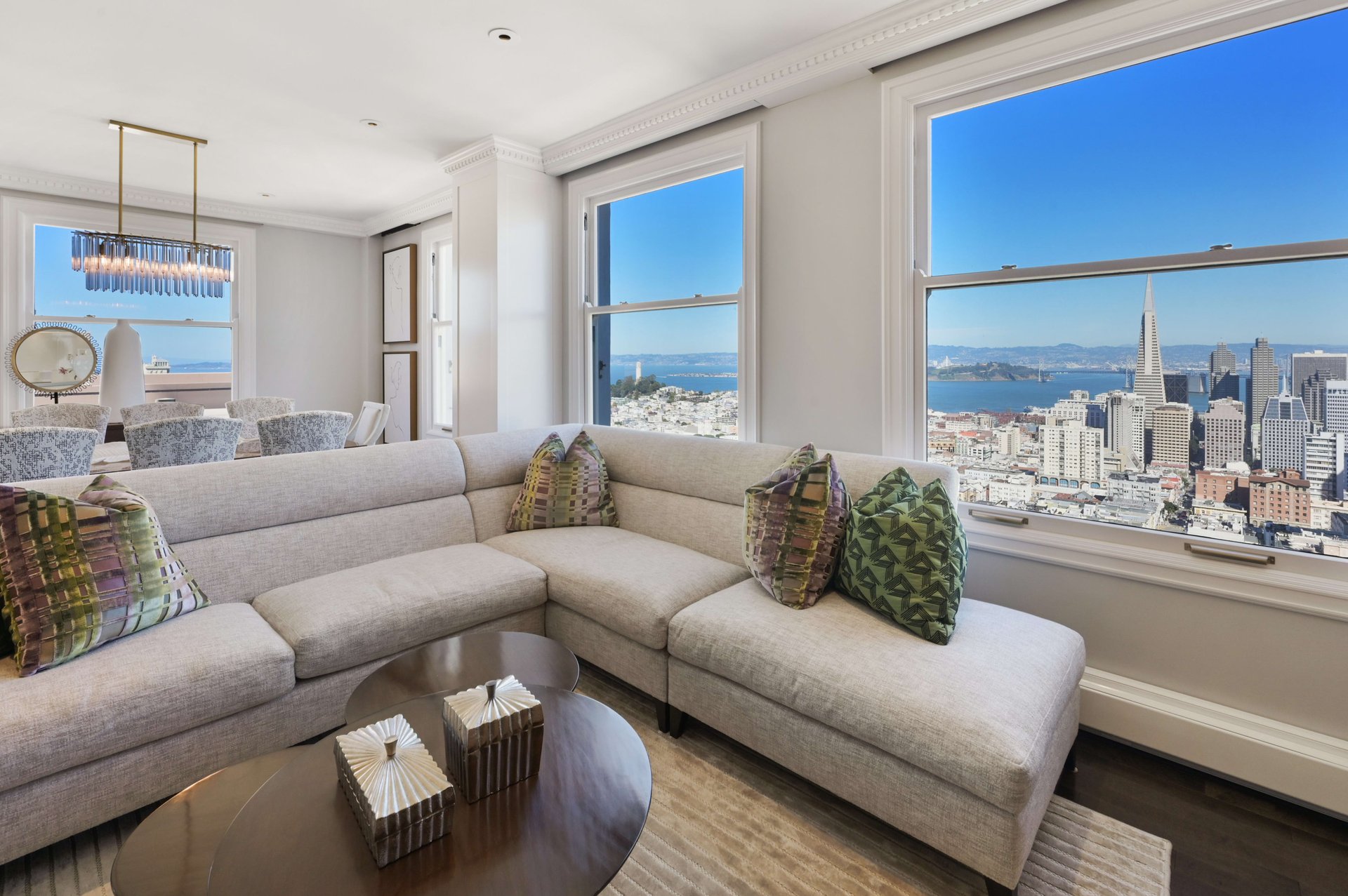 Panoramic Views From Atop Nob Hill