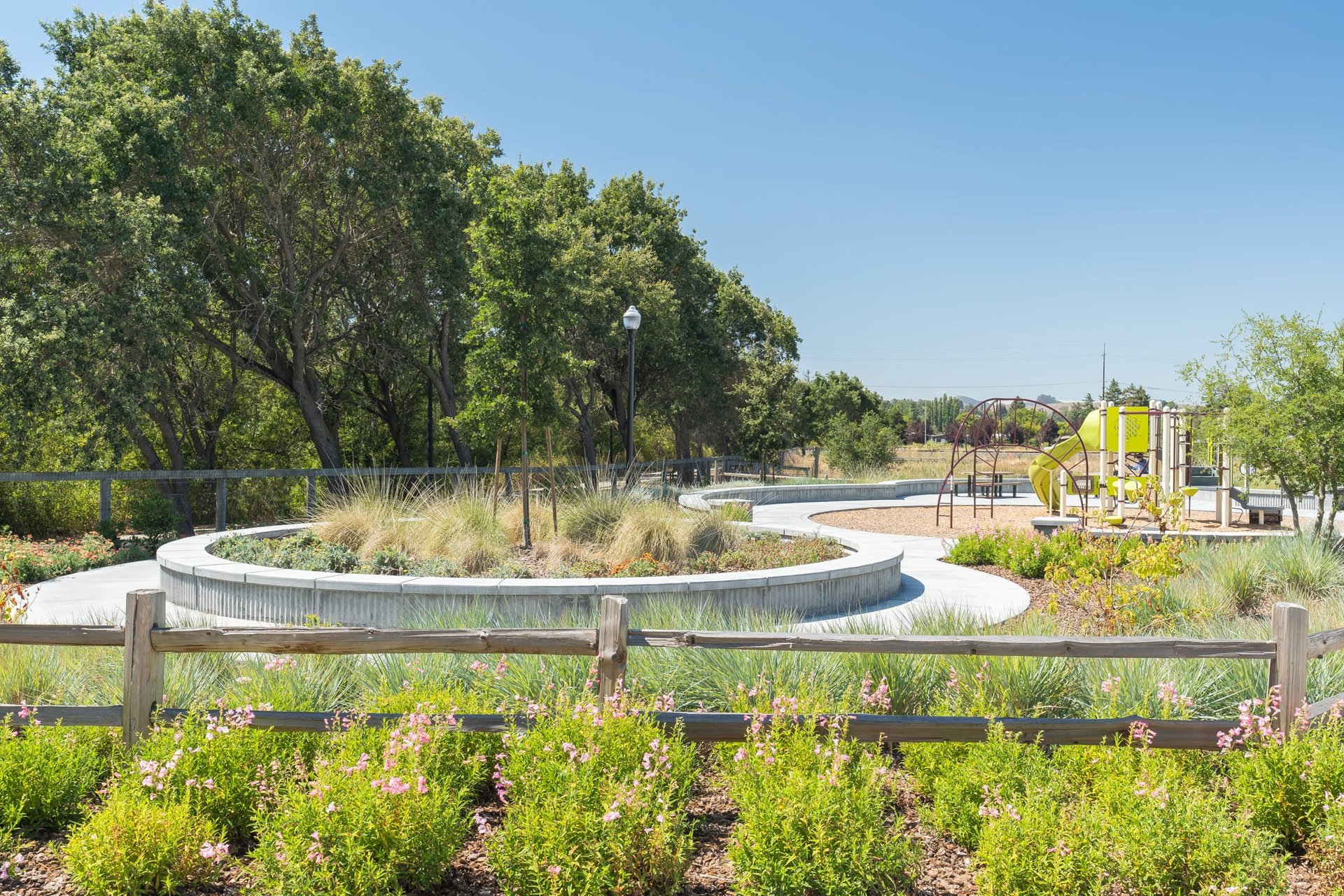 Newly Constructed Residence with Spacious Flat Yard- Represented Buyer