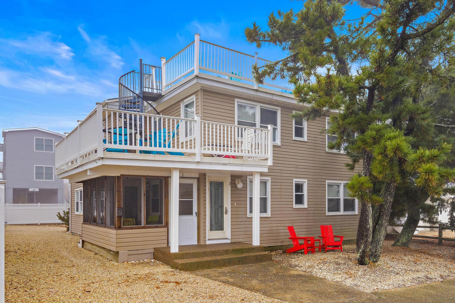 18 E Dupont Ave. (duplex both units), Brant Beach
