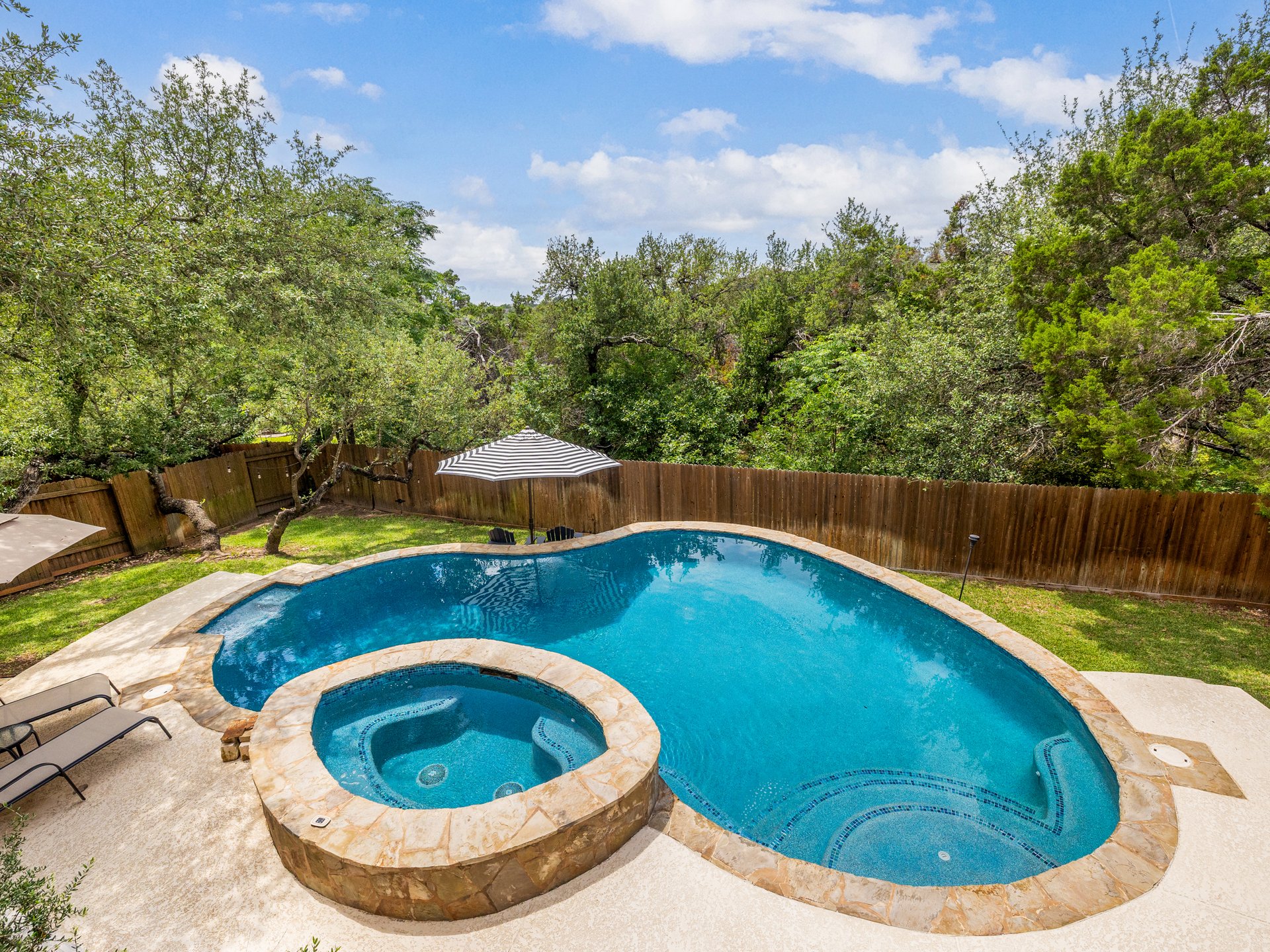 Greenbelt Retreat w/ Pool + Spa | Updated Single-Story in Canyon Creek