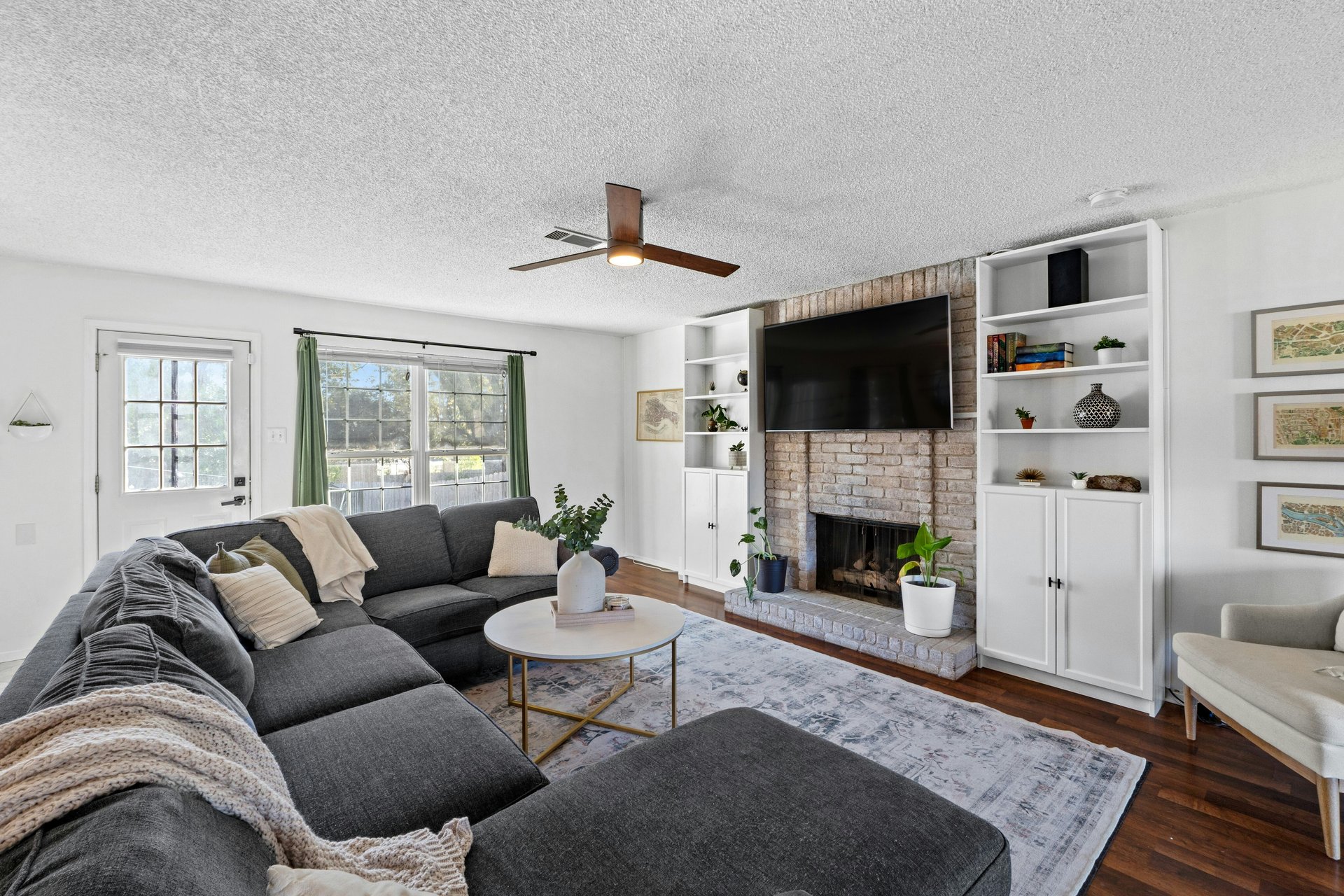Enchanting Gracywoods Retreat with Pool, Multiple Living Spaces, and Near Domain & Q2 Stadium!