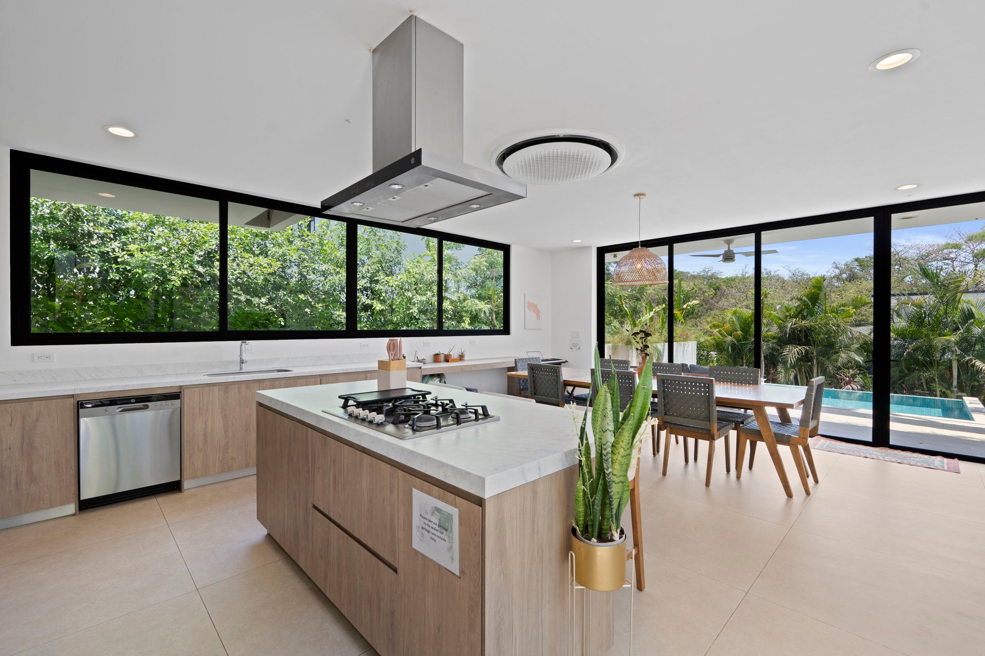Grande Salvaje Estate (house 1 & 2) | 2 Modern homes, just steps to the famous surf break in Playa Grande!