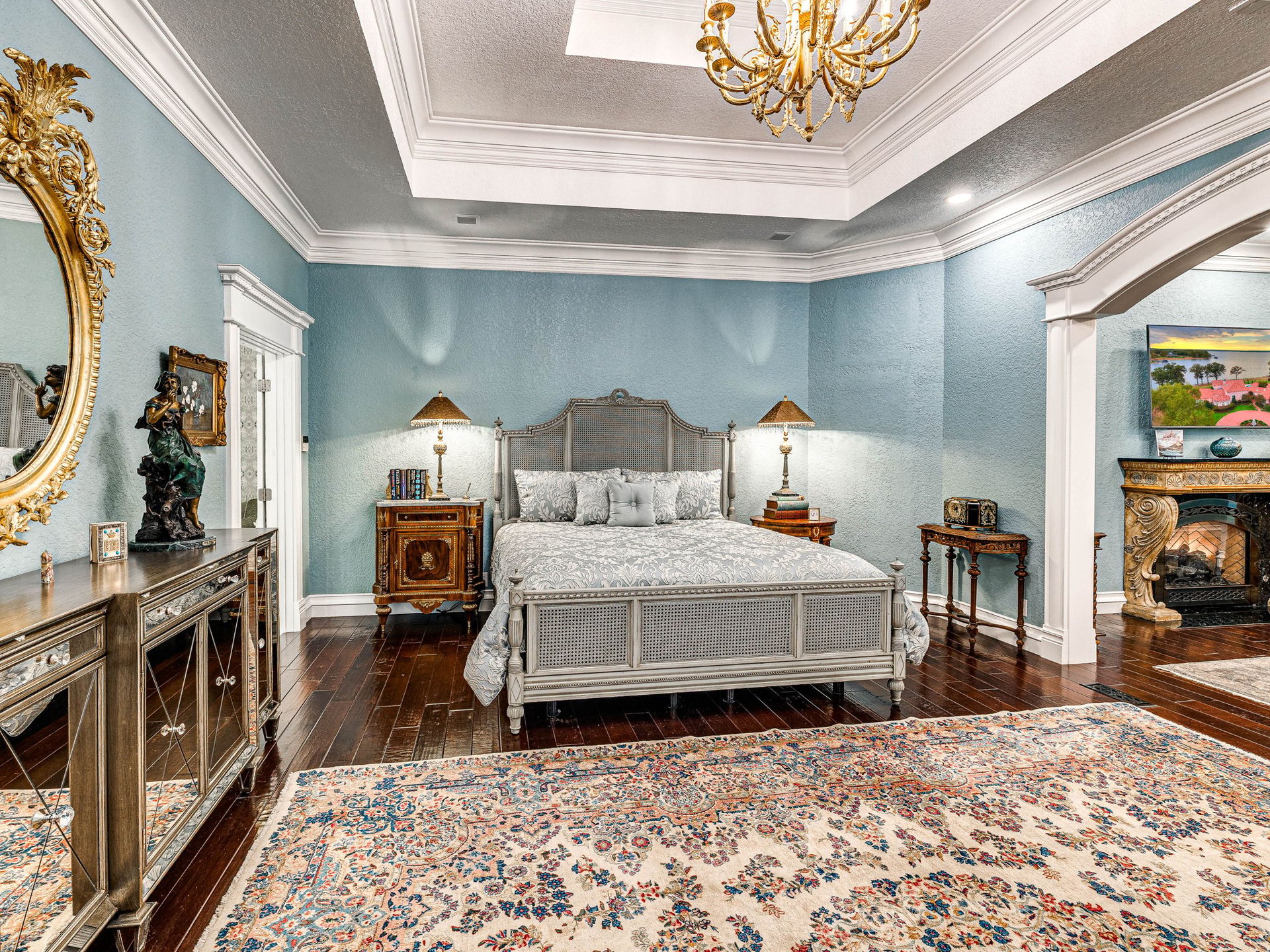 Mediterranean Estate Surrounded by the Beauty of Grand Lake 