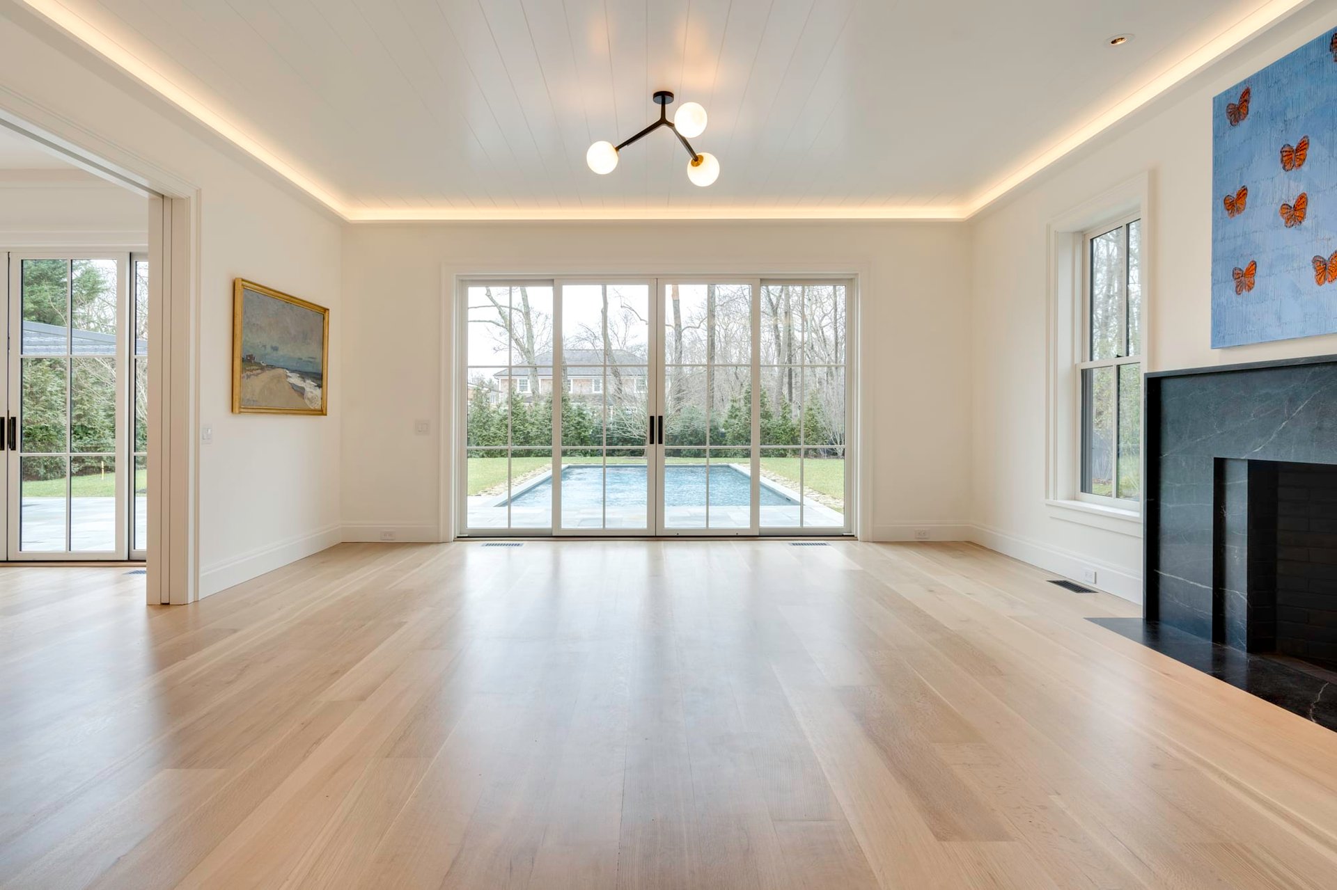 A Brand New, Finely Crafted Hamptons Classic, Secluded & Gorgeously Landscaped