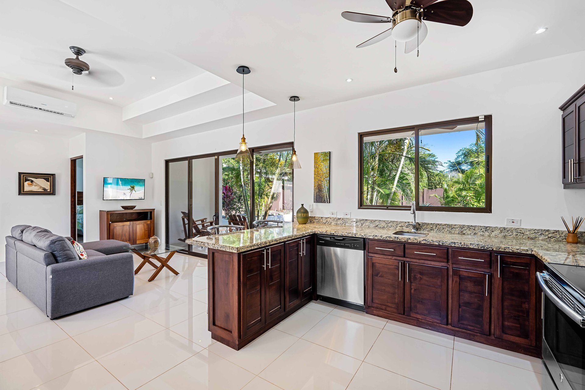Casa Miel | Charming 2-Bedroom Home Steps from Playa Potrero's Beaches & Dining.