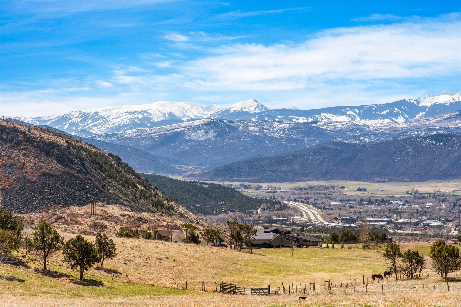 2024 Classic Contemporary Farmhouse with Staggering Mount Sopris Views