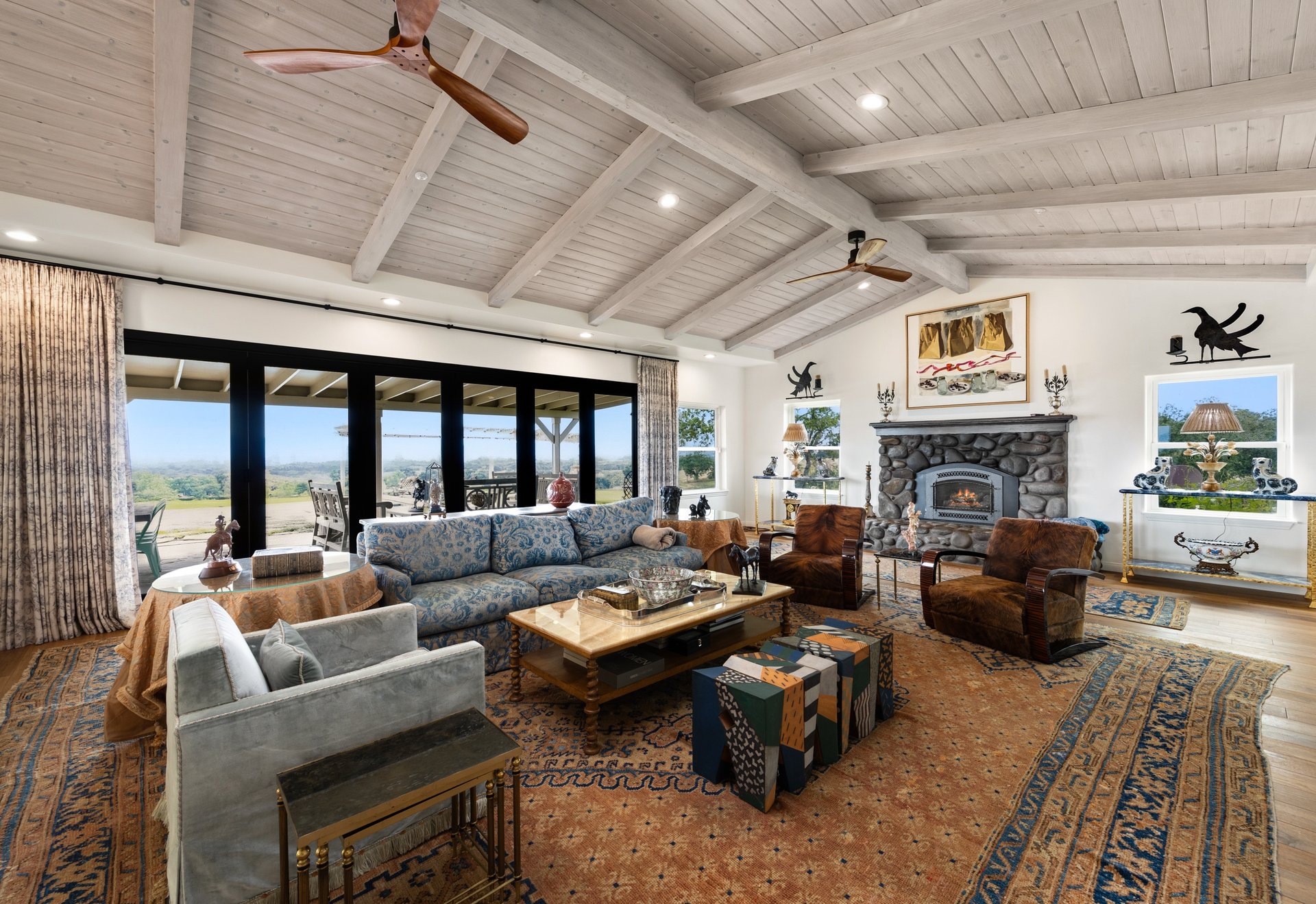 Modern Farmhouse with Sweeping Valley Views