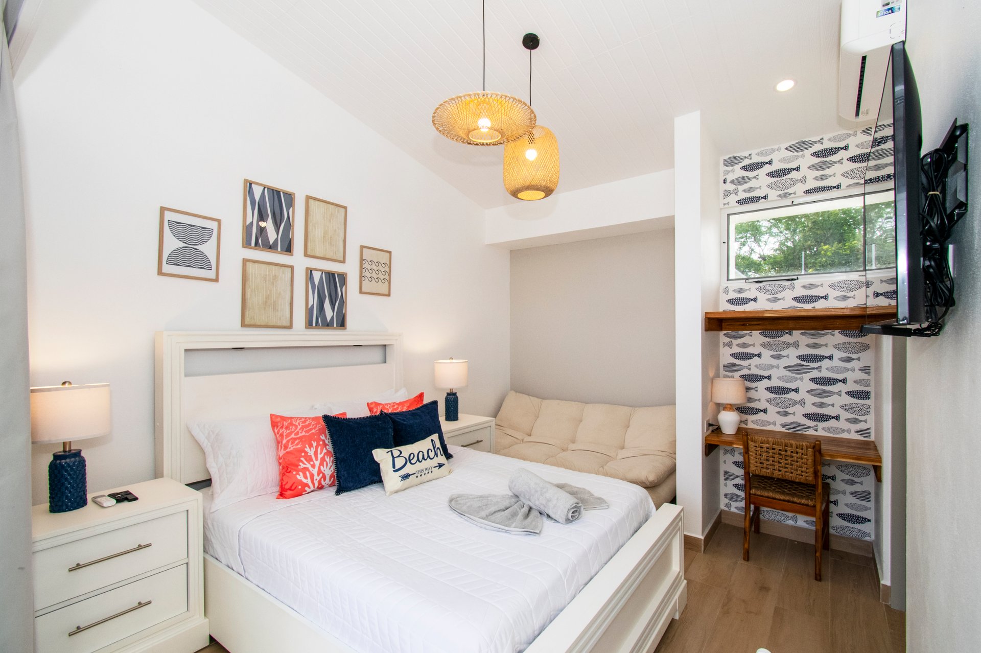 Turnkey Tropical Home Steps from the Beach