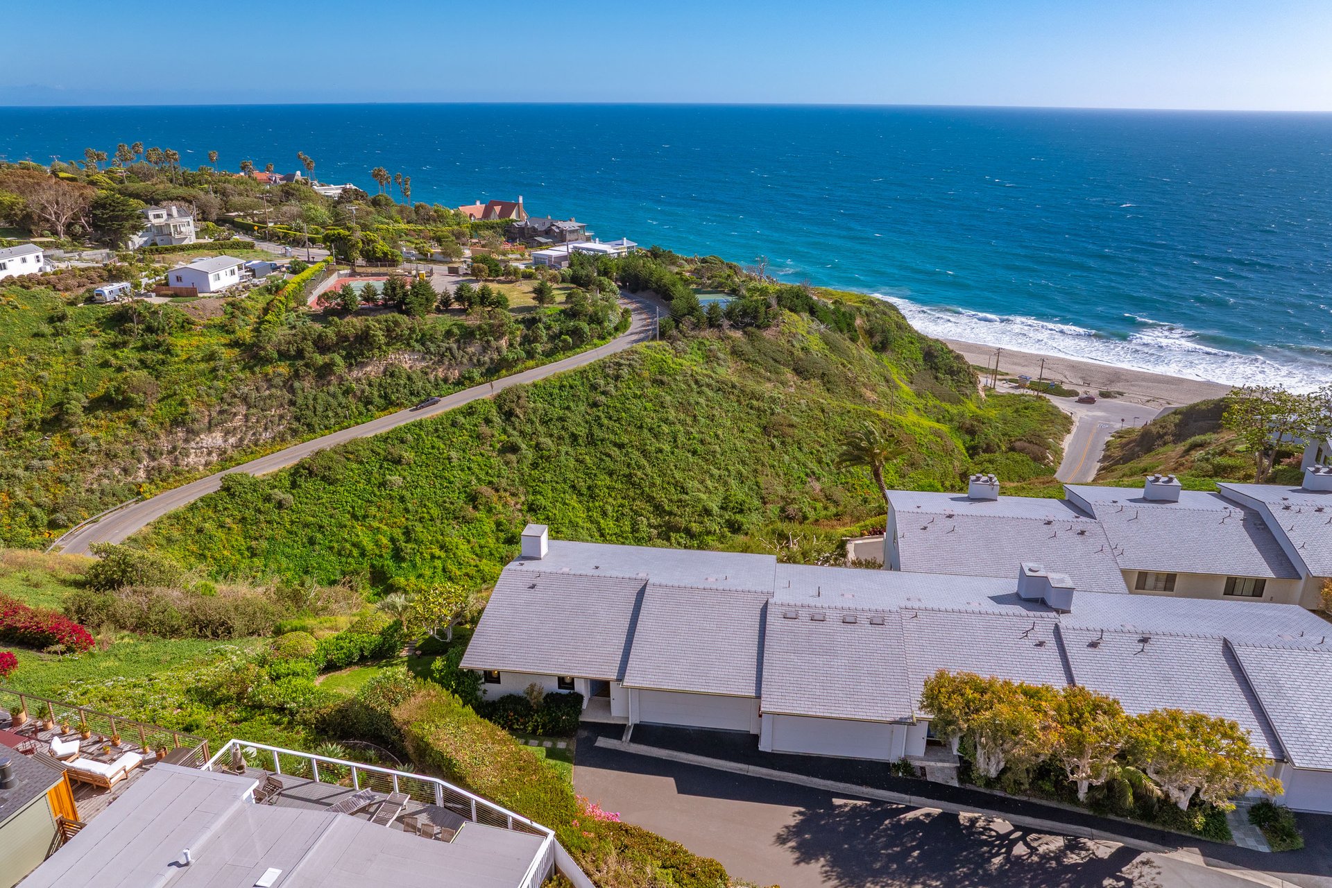 Sensational Bluff Top Malibu Townhome