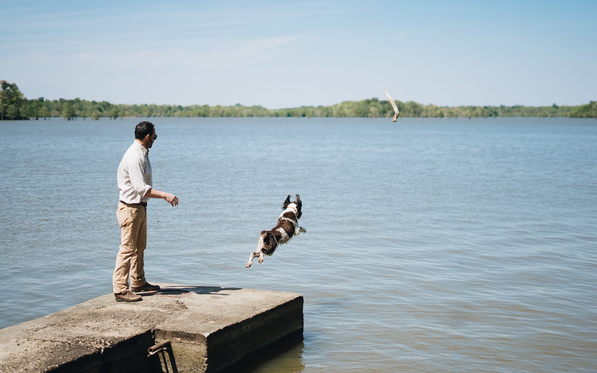Waterfront recreation on Daniel Island