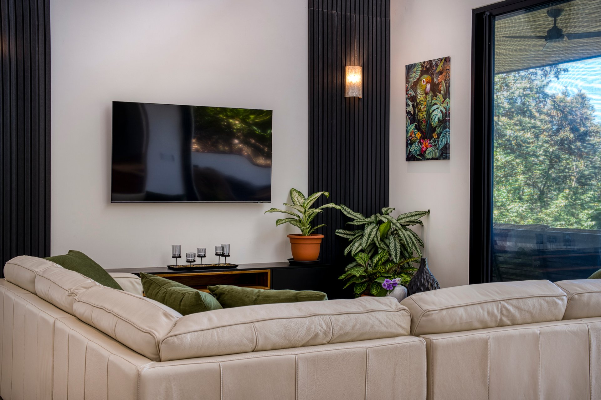 New Ocean View Luxury Home Bordering Forest Reserve