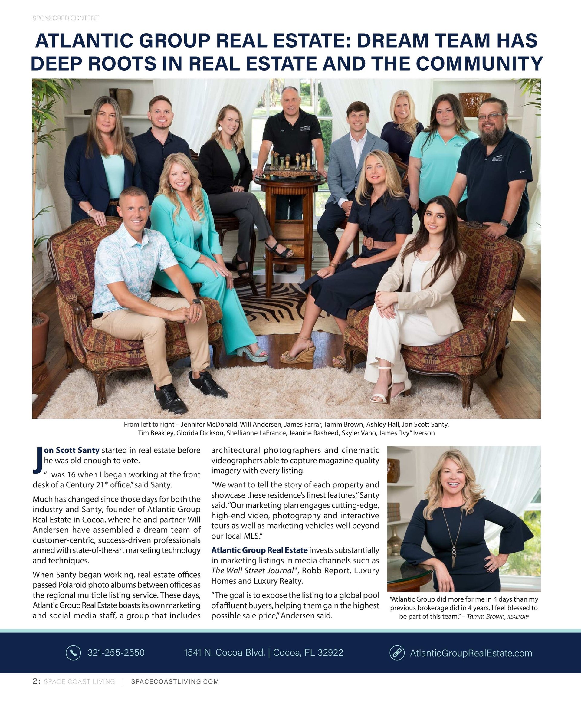 Space Coast Living Feature PDF