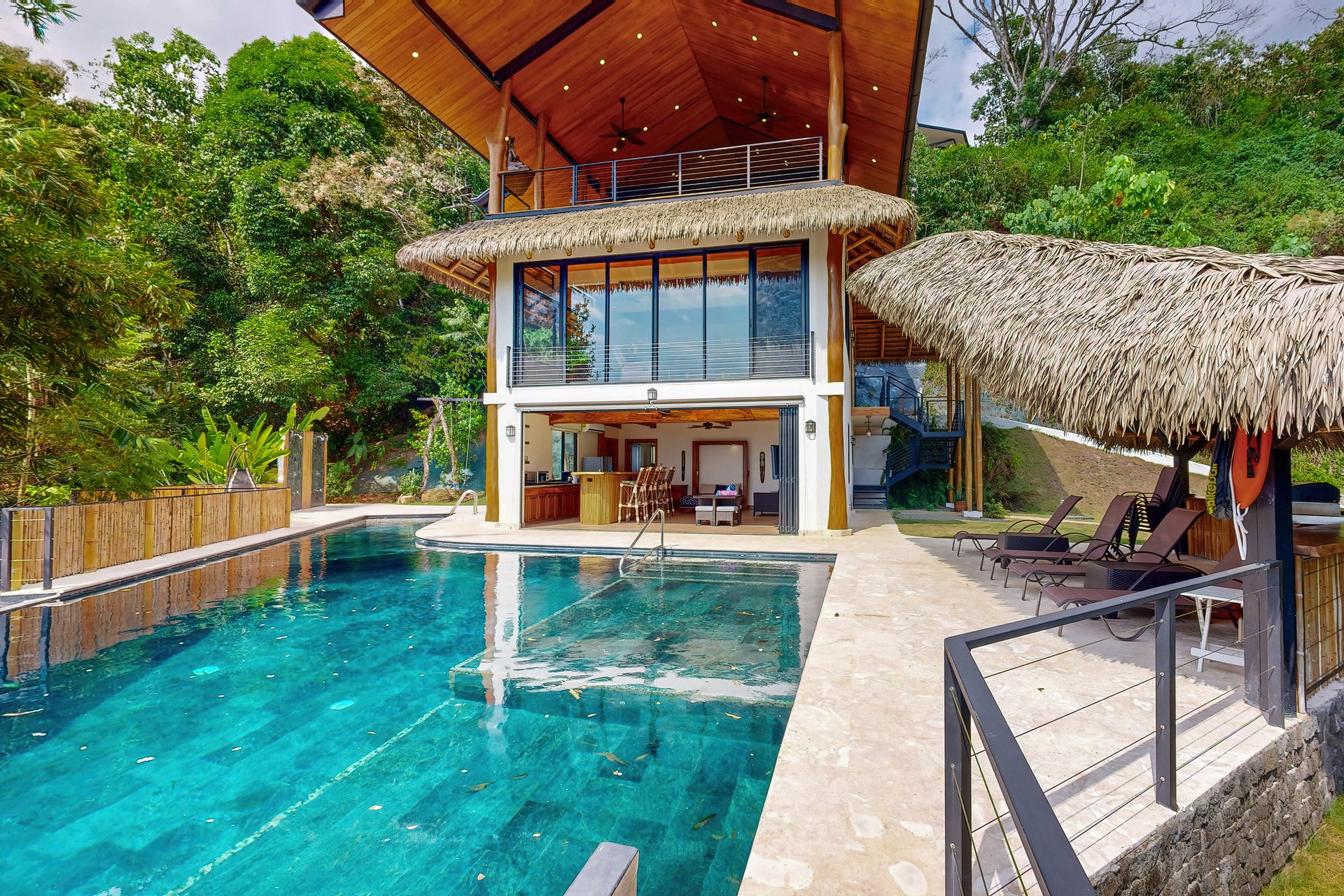 1.25 ACRES – 4 Bedroom Luxury Ocean View Home In Gated Community With Amazing Pool, Yoga Deck, Easy Access! Owner Financing Available!!
