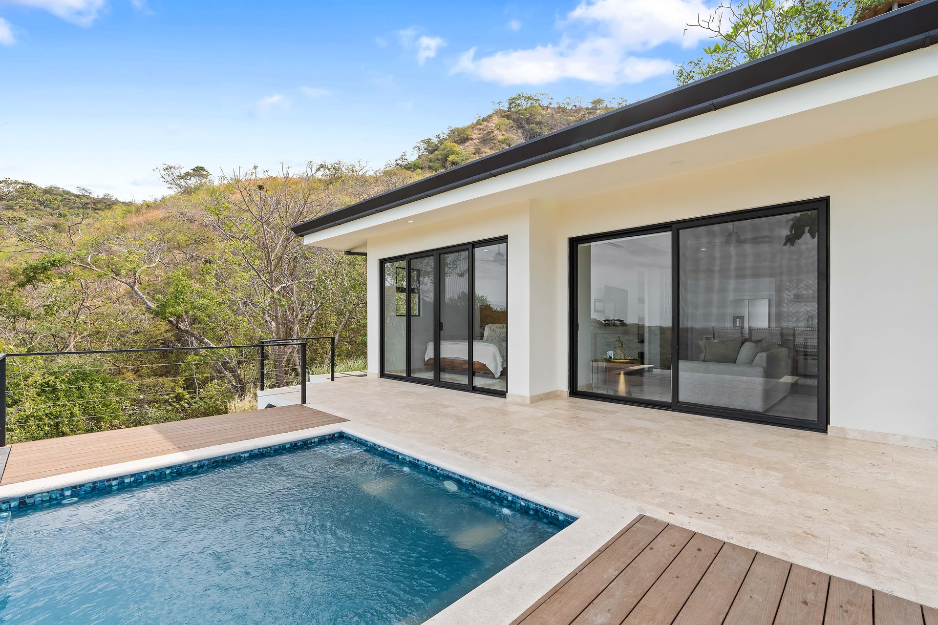 Casita Dorado | 2 Bedroom Ocean View Home with Large Lot in Playa Flamingo Costa Rica