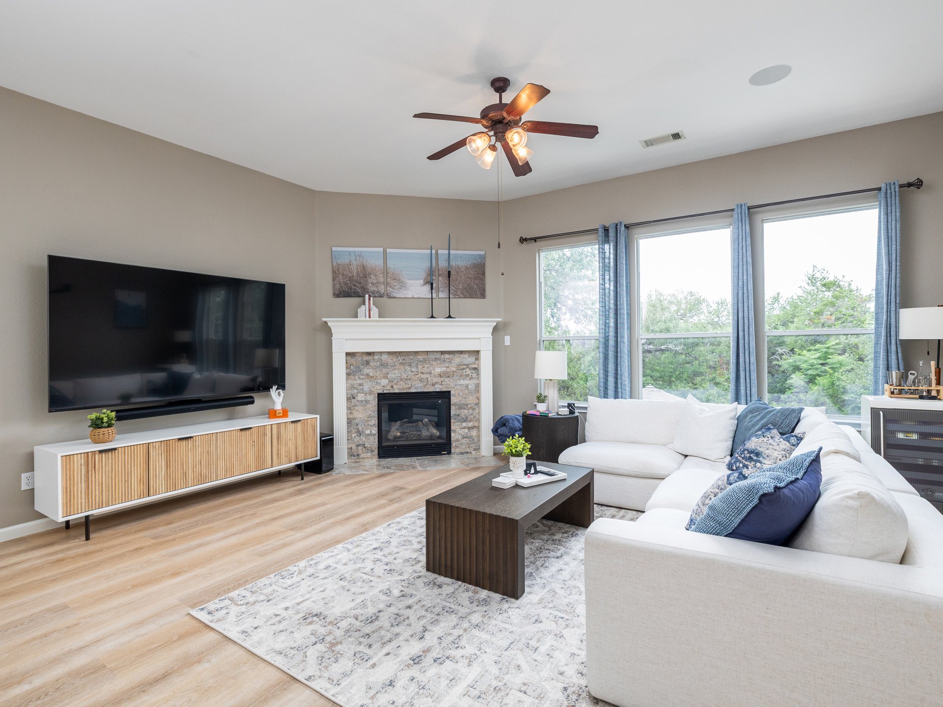 Greenbelt Retreat w/ Pool + Spa | Updated Single-Story in Canyon Creek
