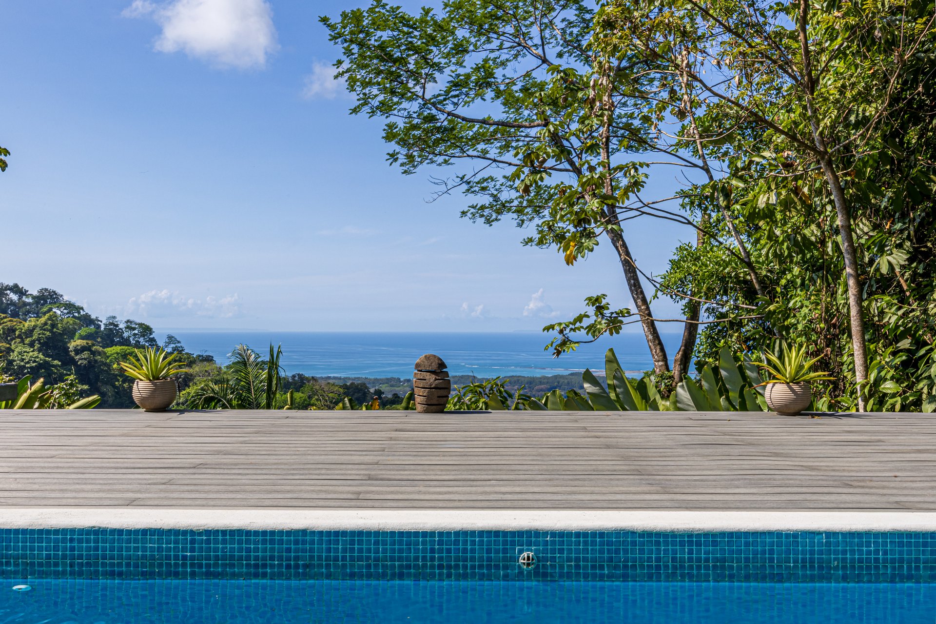 Uvita Ocean and Whale Tail View Modern Home on 3.64 Acres in Exclusive Enclave