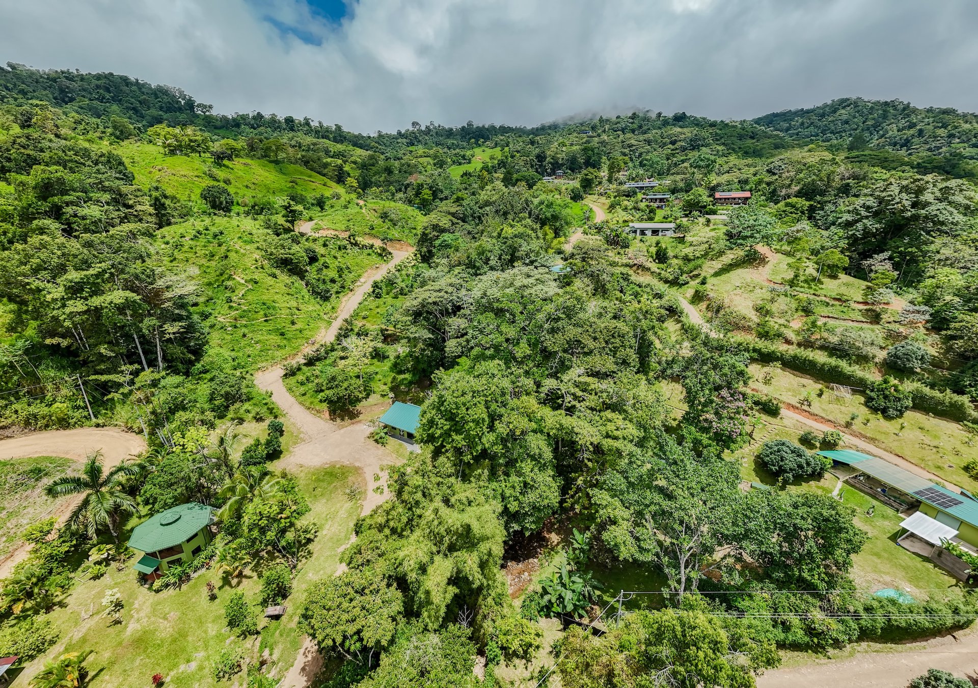 Self-Sustaining Mountain Estate for Sale in Costa Rica – 7.63 Acres with Waterfall, River & Multiple Homesites