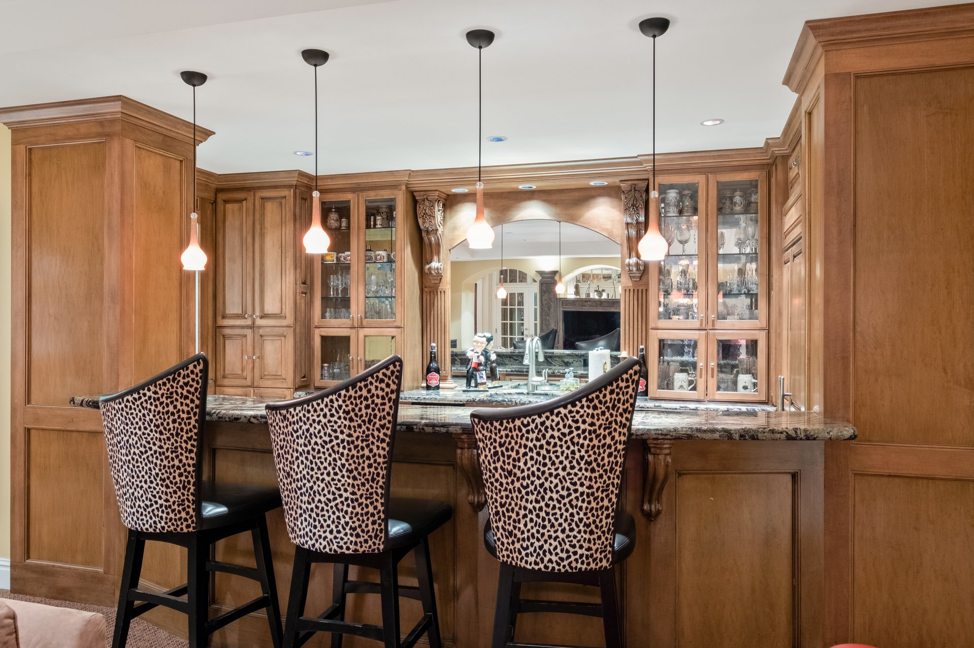 A Town & Country Sanctuary on 2+ Acres With a Surprising Backdrop 