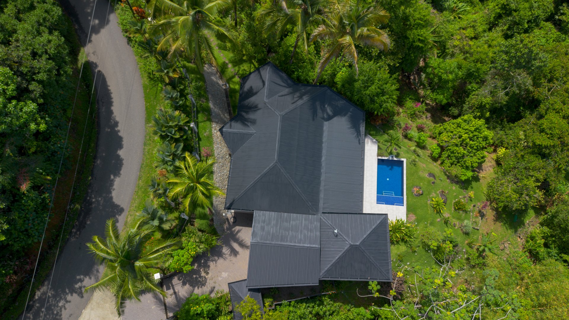 6.45 ACRES – 3 Bedroom Luxury Ocean View Home Surrounded By Vibrant Rainforest And Wildlife!!!