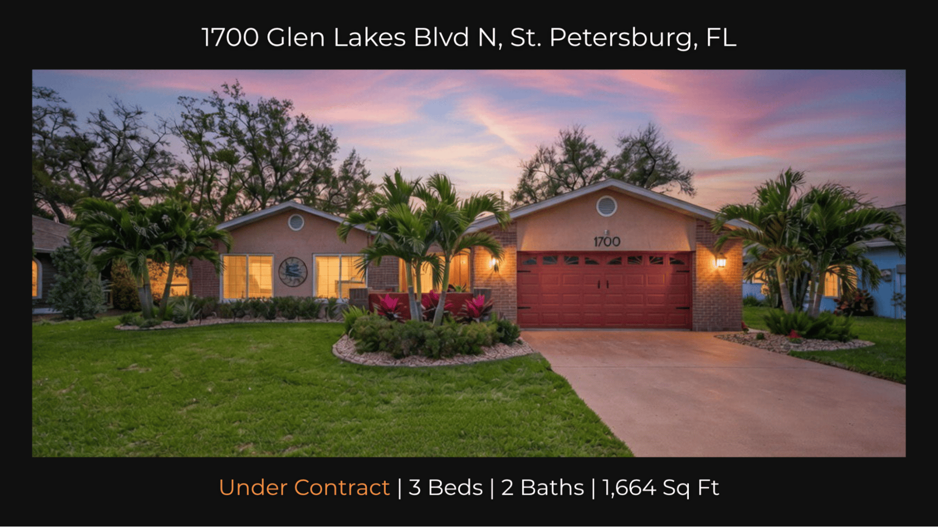 home at  1700 Glen Lakes Blvd N in Roser Park St. Petersburg, Florida