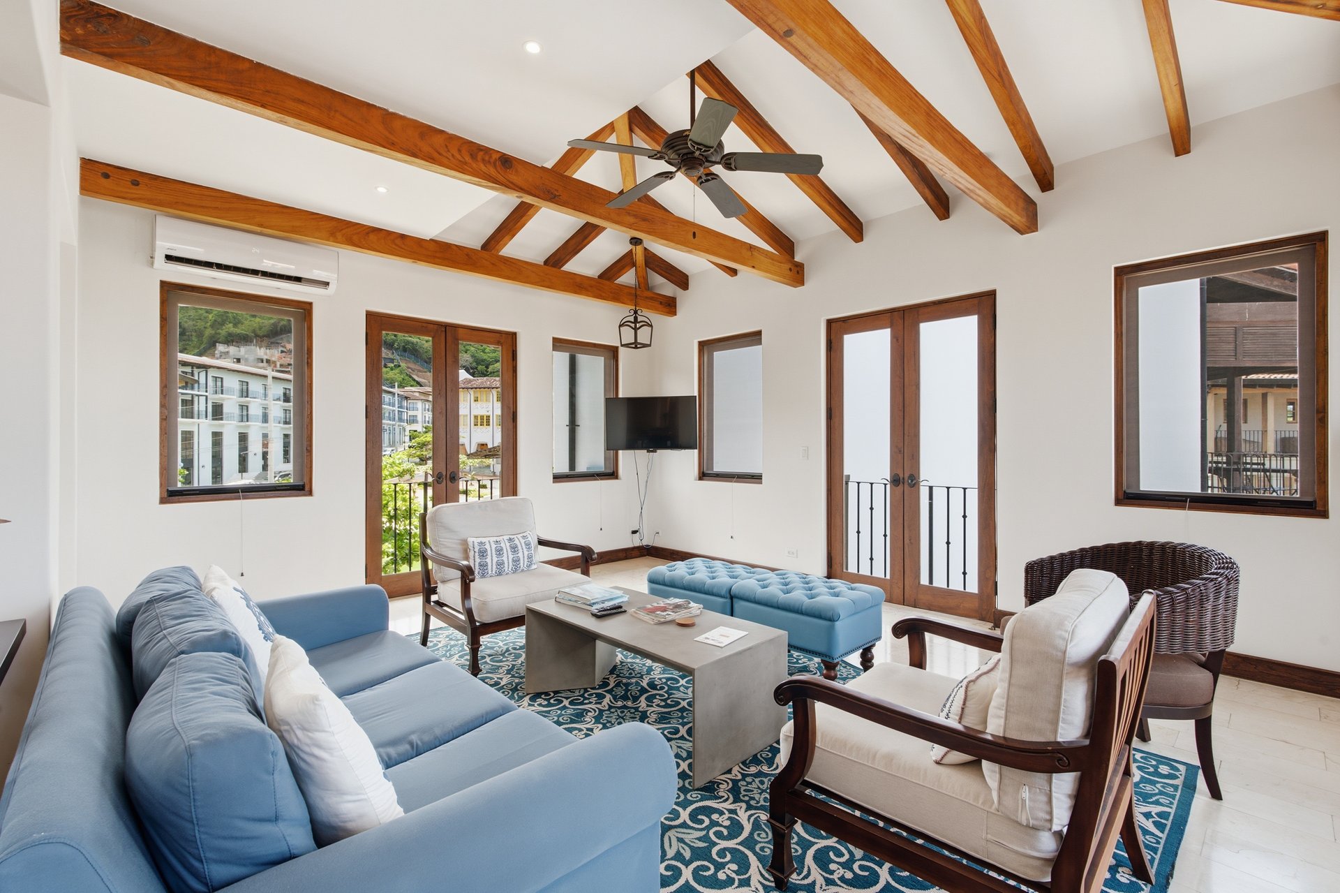 7 Calle La Ronda | Elegant 3-Story Ocean View Hillside Home in Las Catalinas